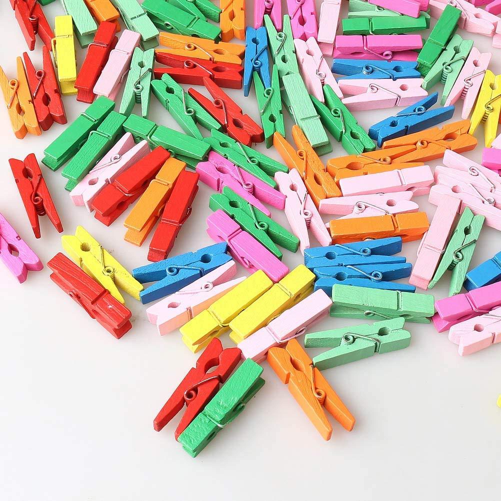Wooden Clips for Photo Hanging & Home Decoration Pin Clips (Pack of 50) - Image 6