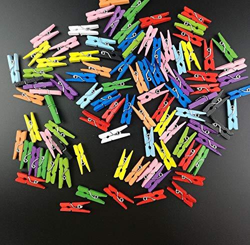 Wooden Clips for Photo Hanging & Home Decoration Pin Clips (Pack of 50) - Image 8