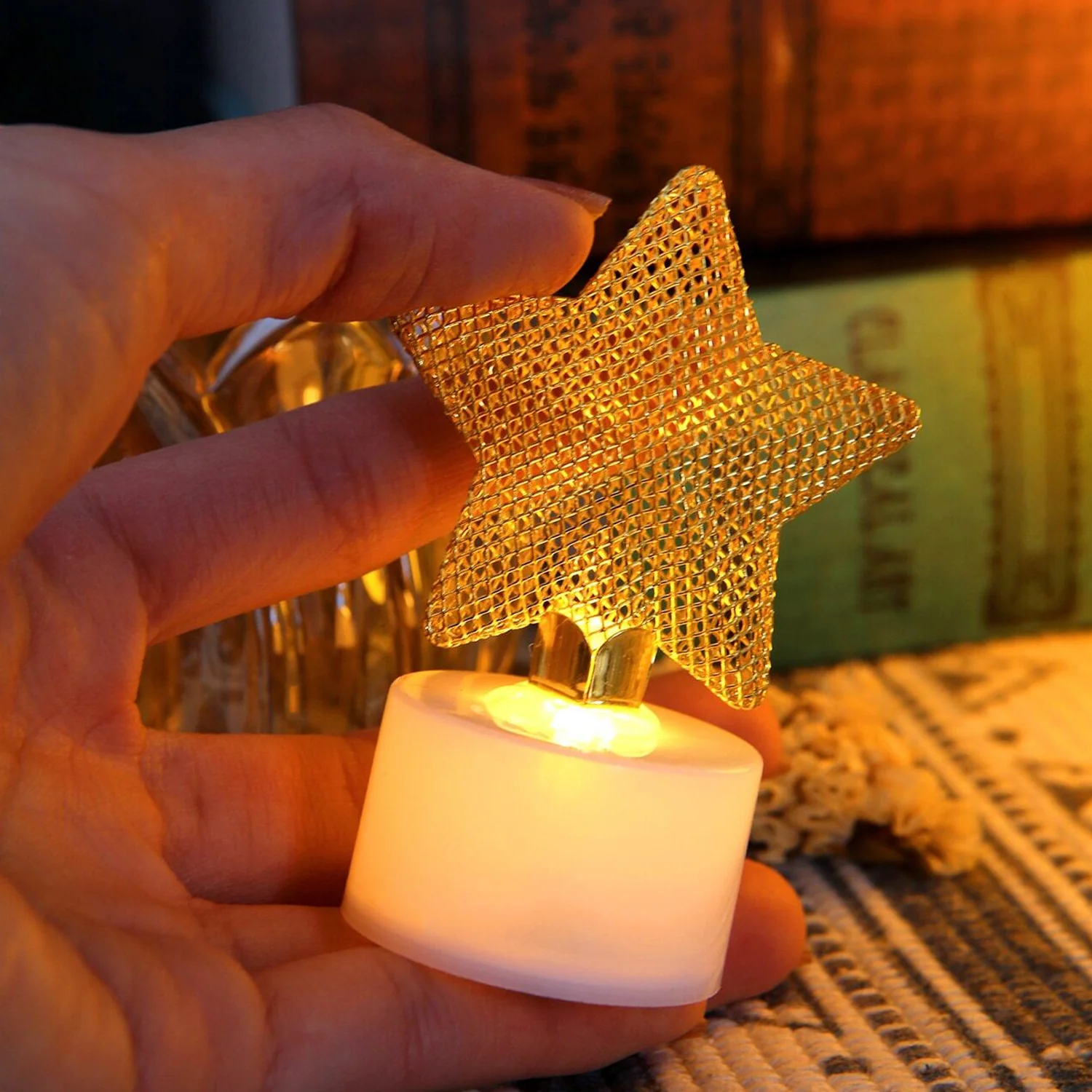 Flameless and Smokeless Decorative Candles (3 Pc Set) - Image 5