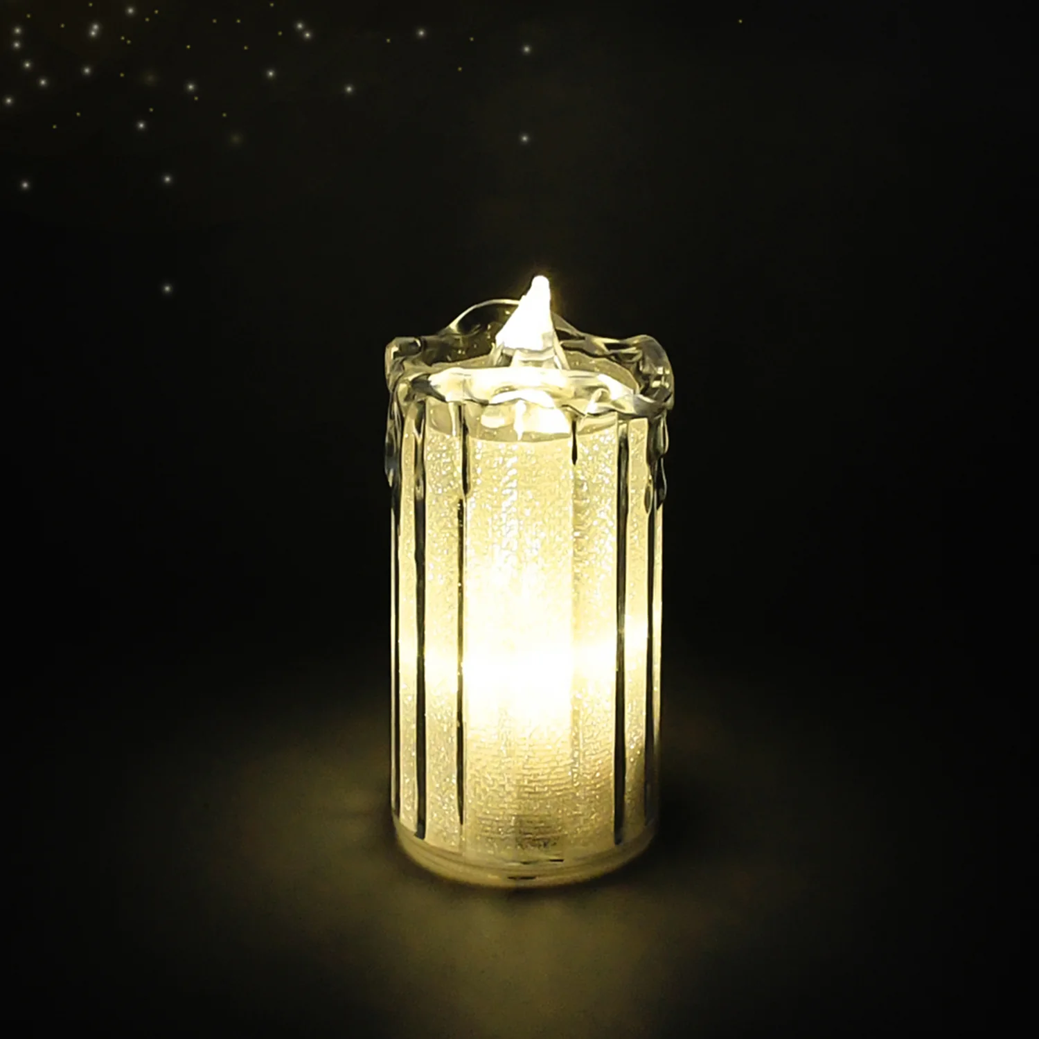 24 Pc Flameless and Smokeless Decorative Melting Candles - Image 5