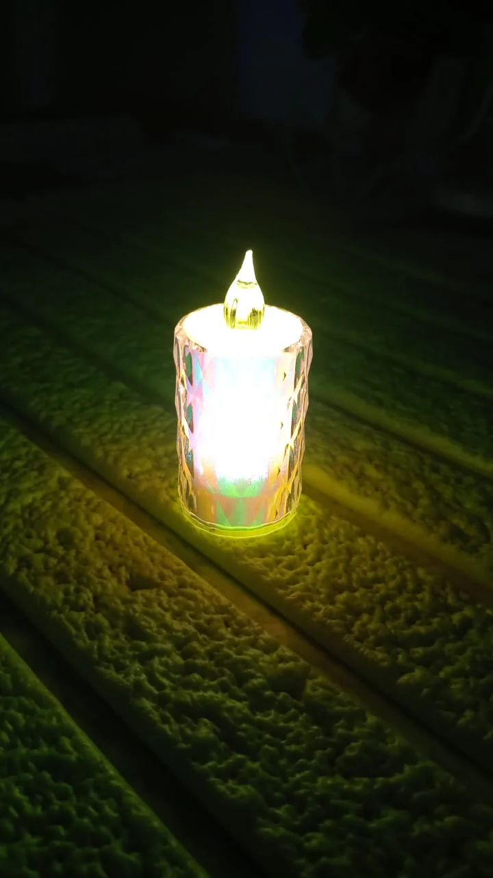 24 Pc Flameless and Smokeless Decorative Melting Candles LED Tea Light, Diwali - Image 8