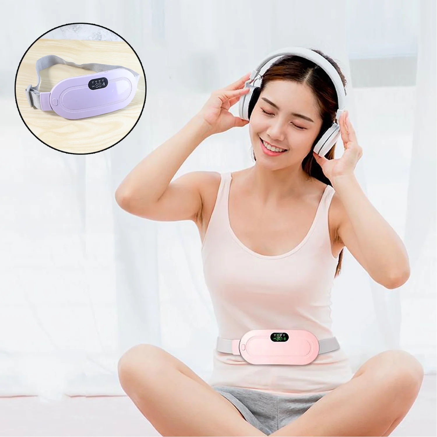 Rechargeable Smart Warm Palace Belt (1 Pc) - Image 8