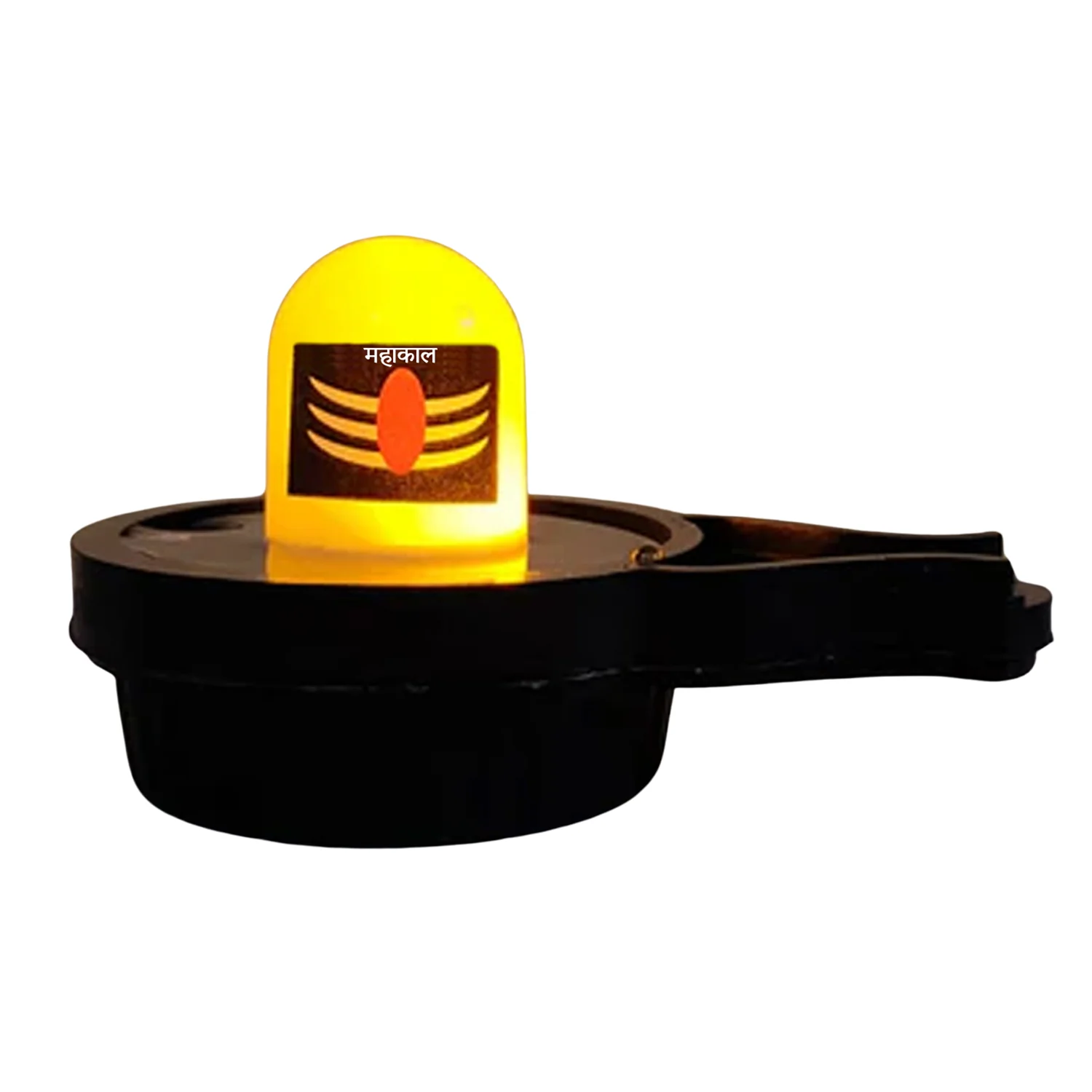 Water Sensor LED Shivling Idol for Pooja & Festivals - Image 4