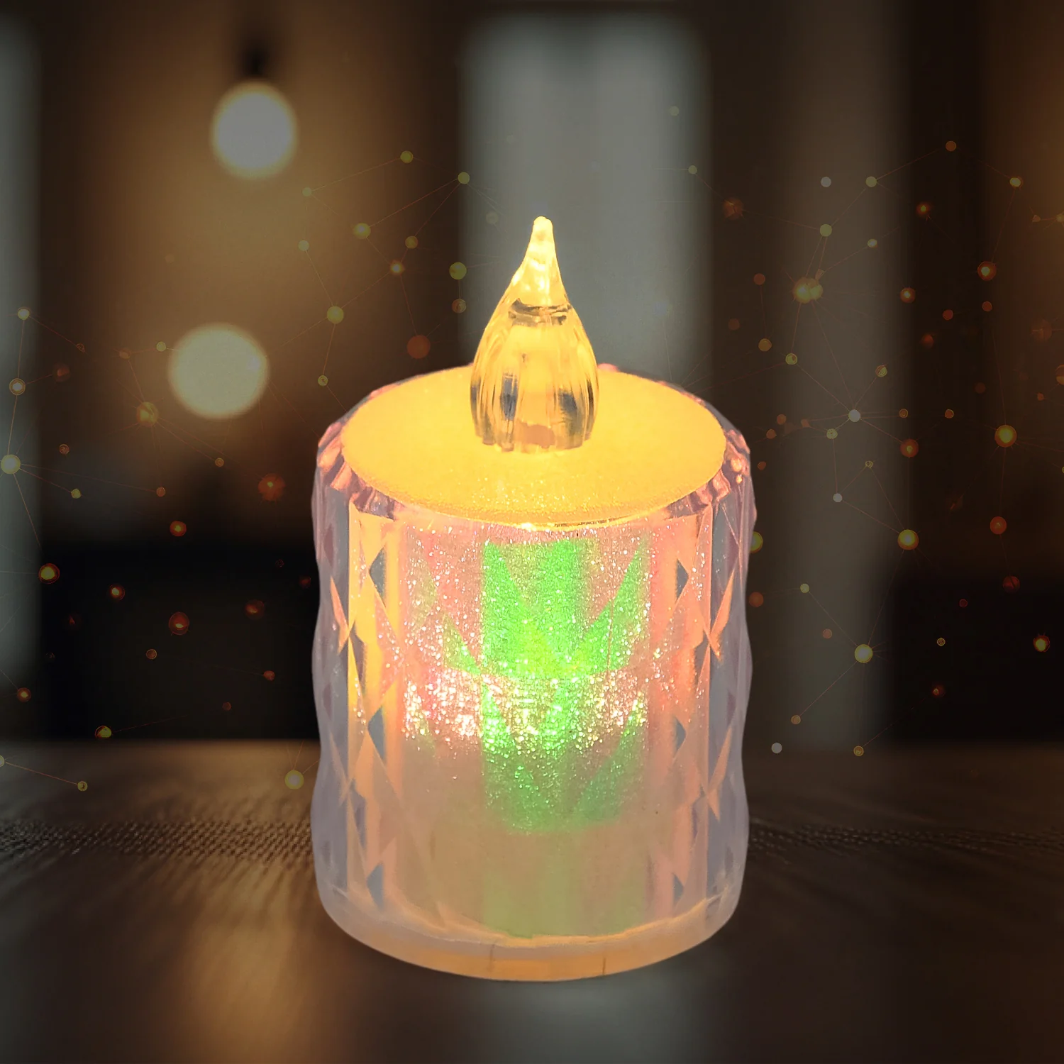 Festive Lighting for Any Occasion: 12 Pack LED Tealight Candles, Diwali - Image 6