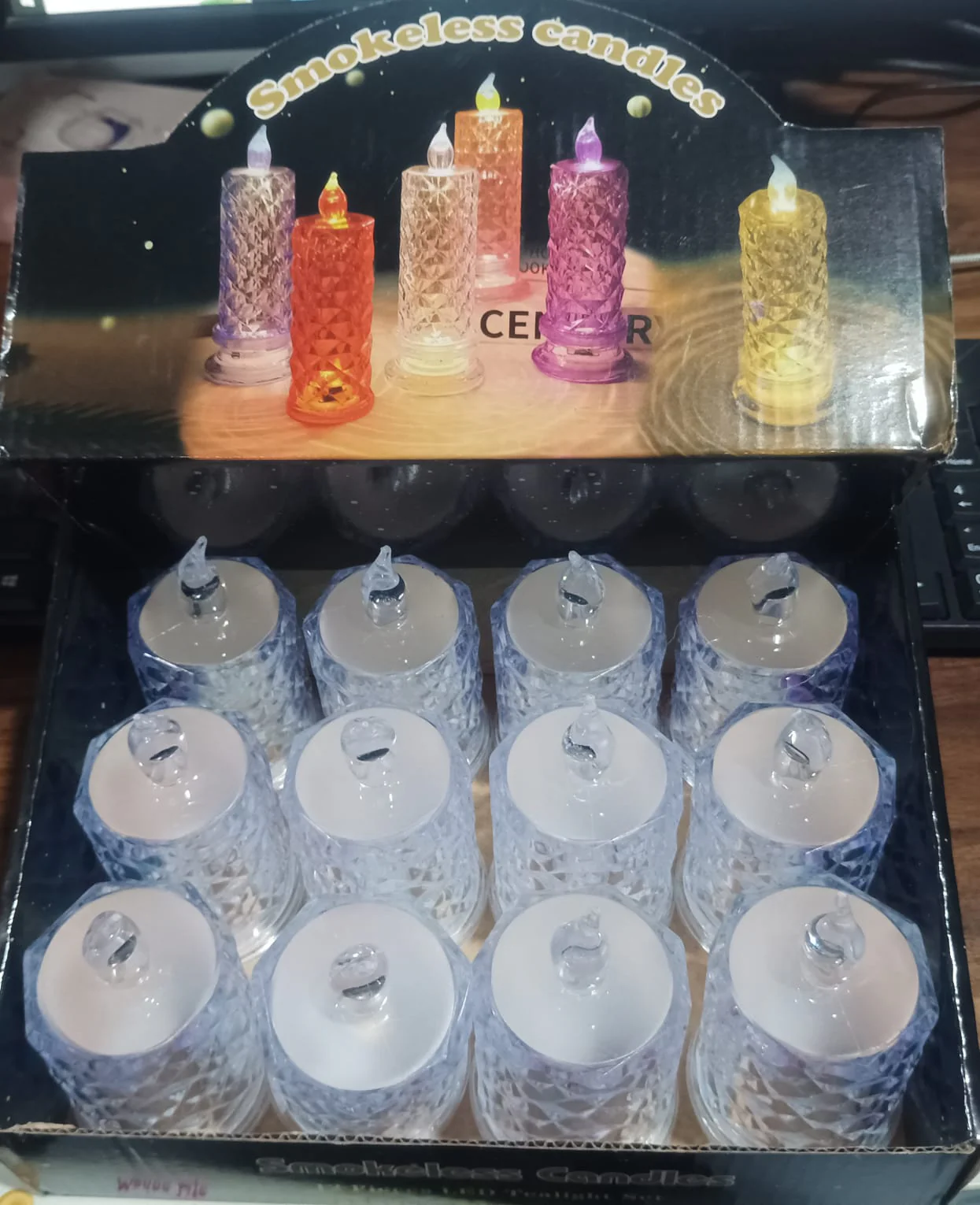 Festive Lighting for Any Occasion: 12 Pack LED Tealight Candles, Diwali - Image 8