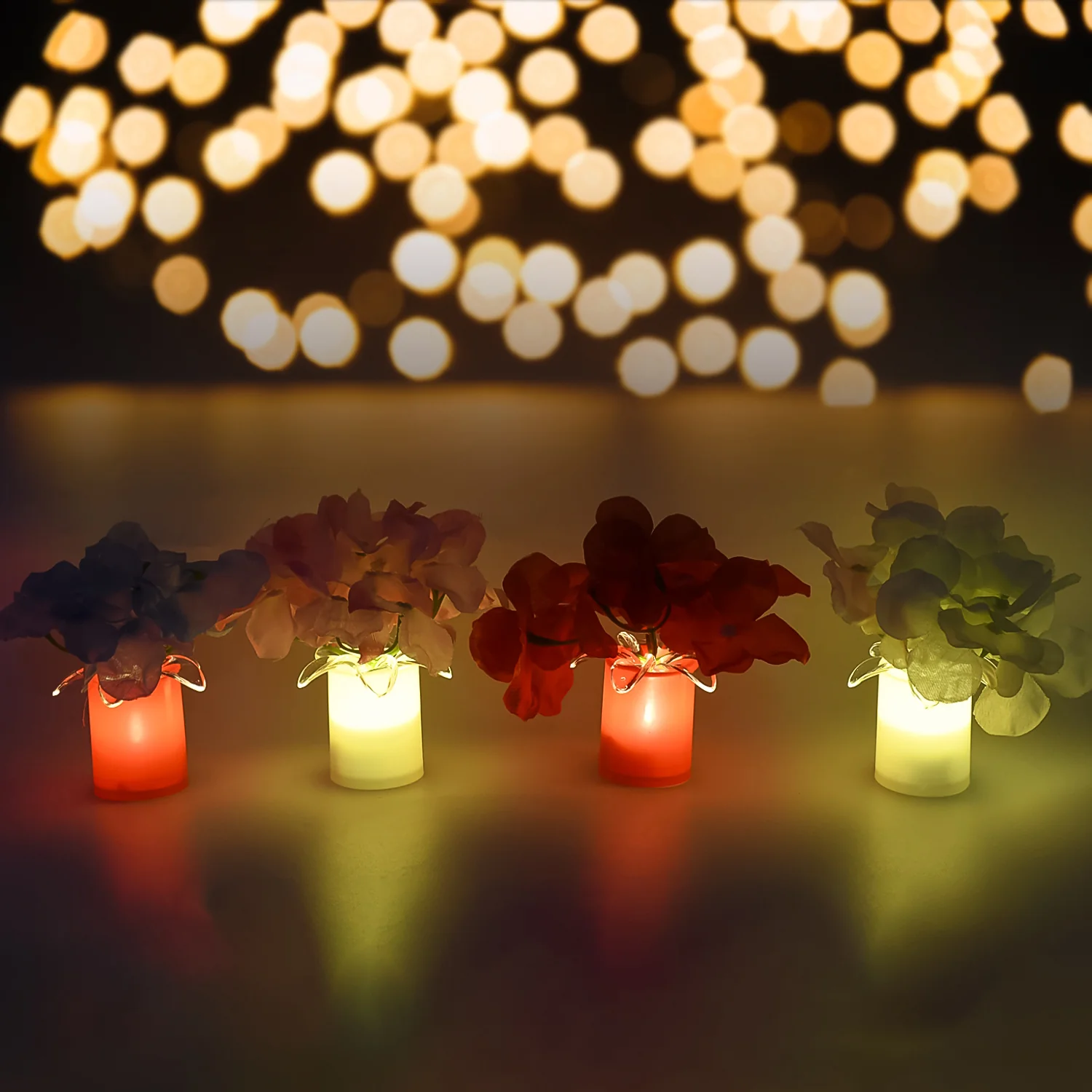 LED Mood Lights Bedroom Interior Decor Lighting, Diwali (12 Pcs Set) - Image 3