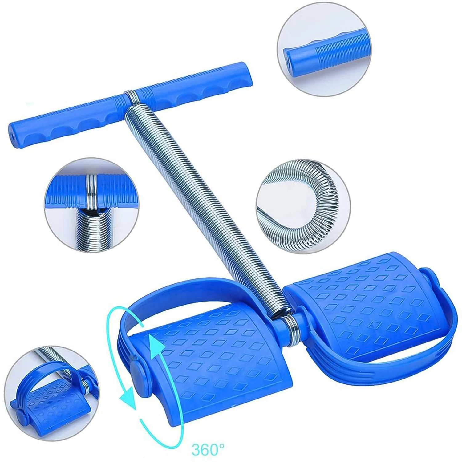 Spring Tension Pull Rope Resistance Band Exercise Strap Single Spring (1 Pc) - Image 5