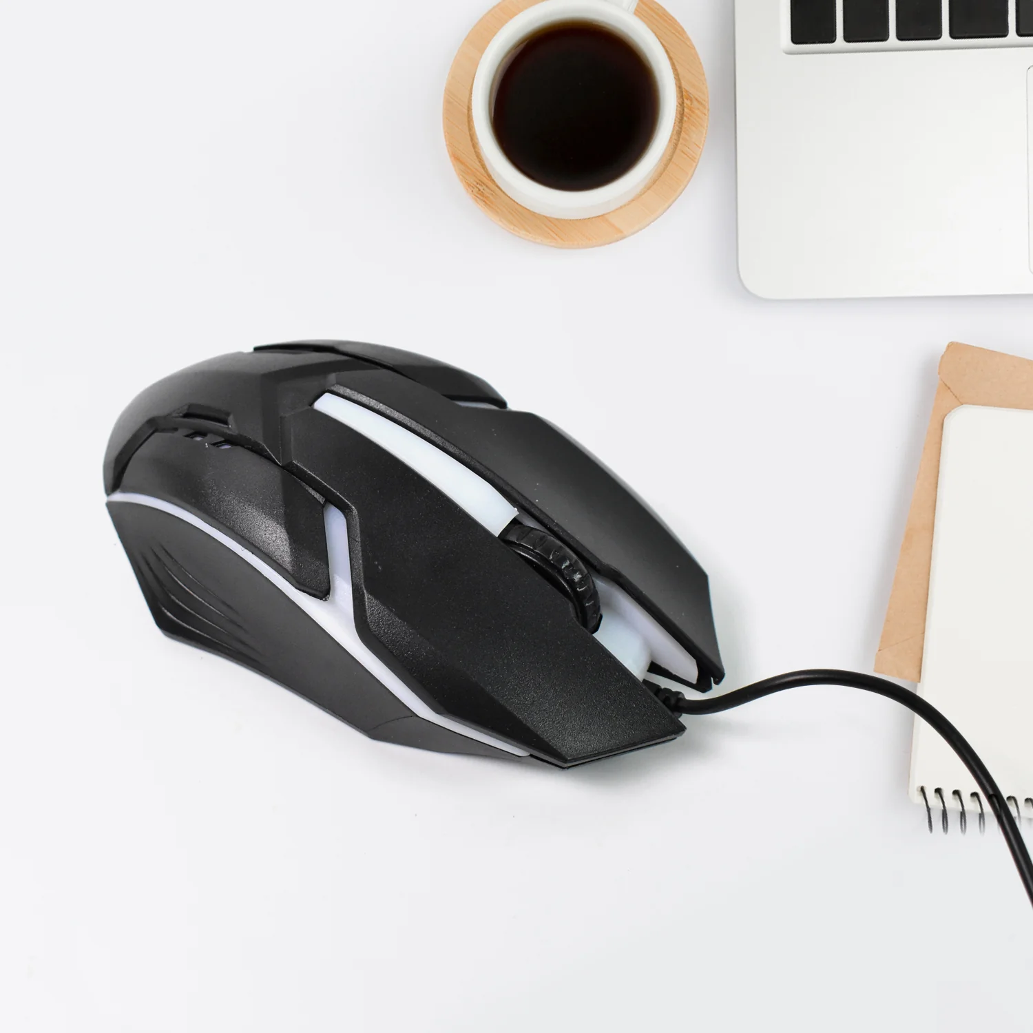 USB Wired Mouse, Ergonomic Design Gaming Mouse  (1 Pc) - Image 3