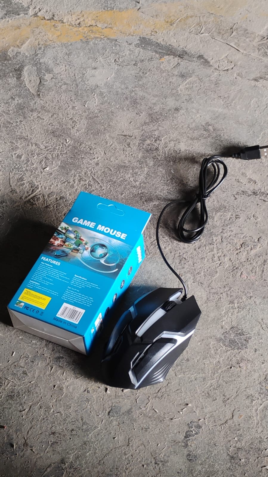 USB Wired Mouse, Ergonomic Design Gaming Mouse  (1 Pc) - Image 7