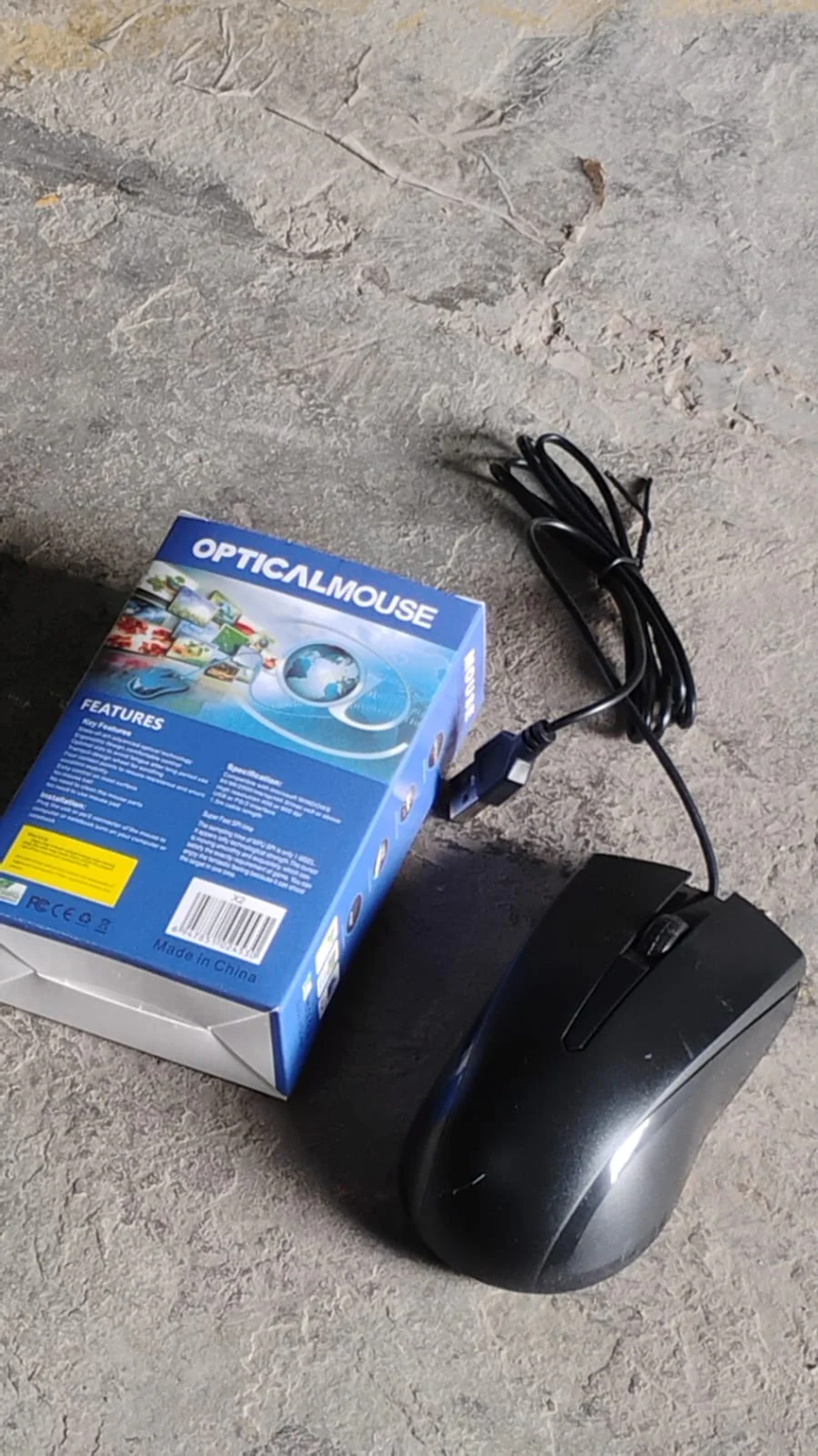 Computer / Laptop Wired Optical Mouse, X2 (1 Pc) - Image 7