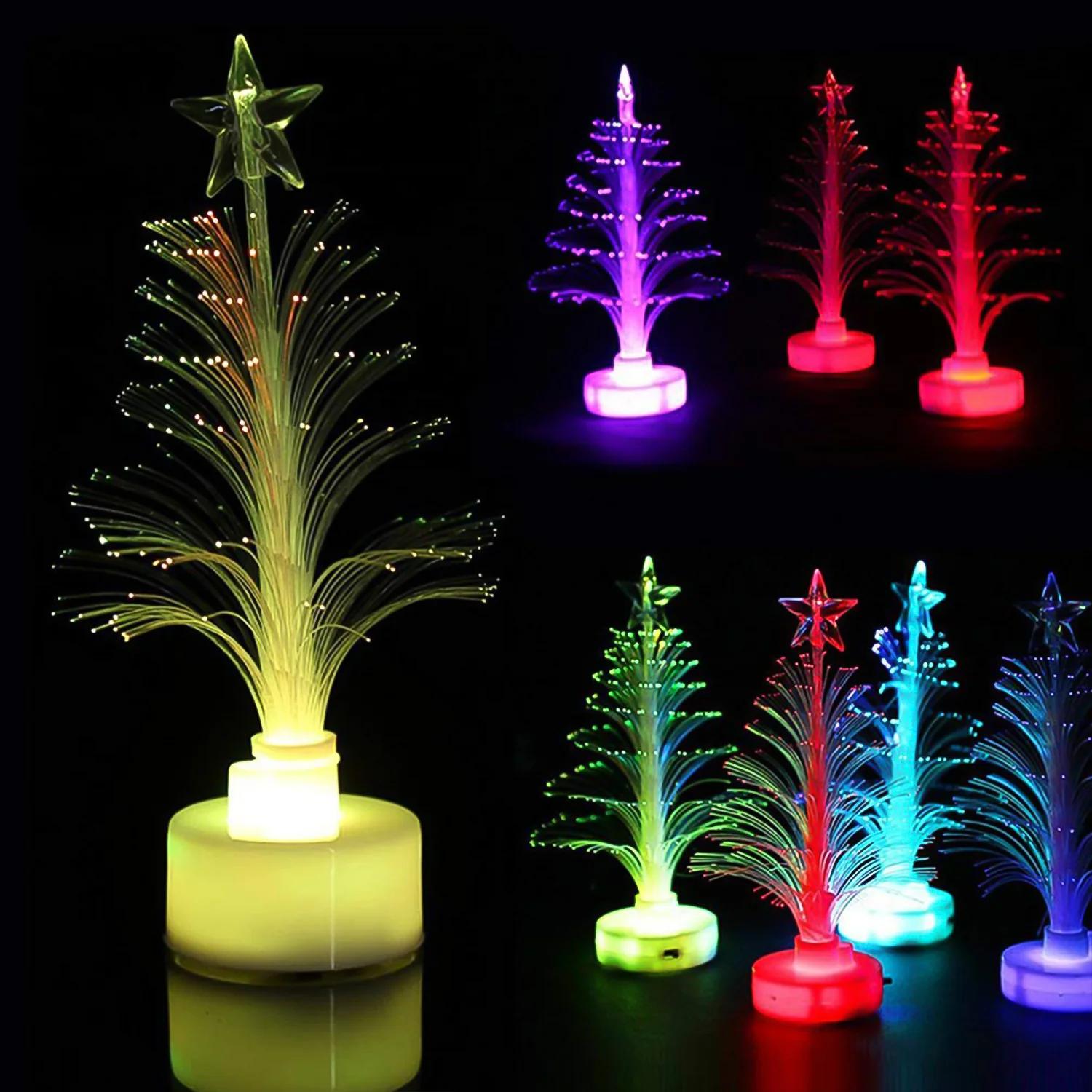 Tree LED Candlelight Colourful Candle Decoration LED Light Night, Diwali (1 Pc) - Image 5