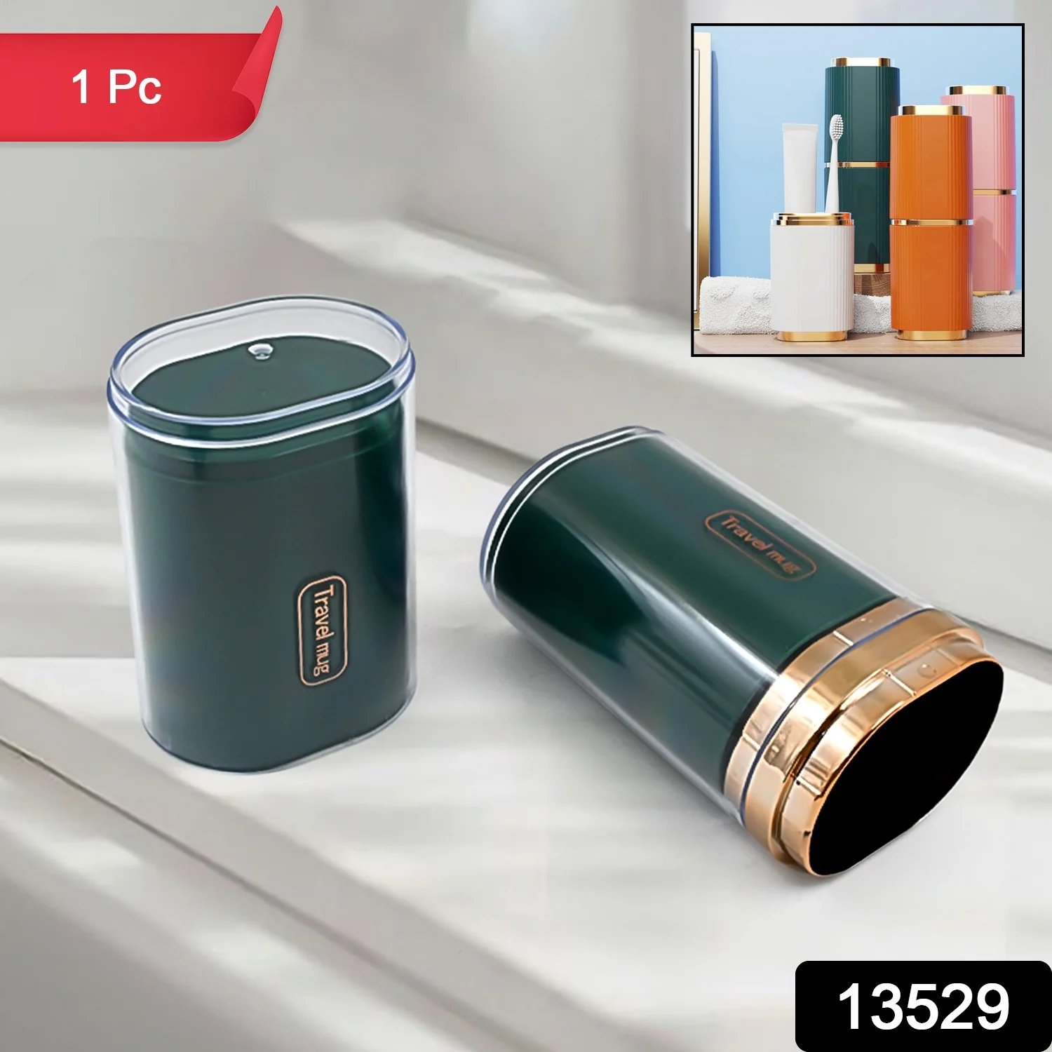 Toothbrush Covers Portable Toothbrush Toothpaste Outdoor Holder (1 Pc) - Image 2