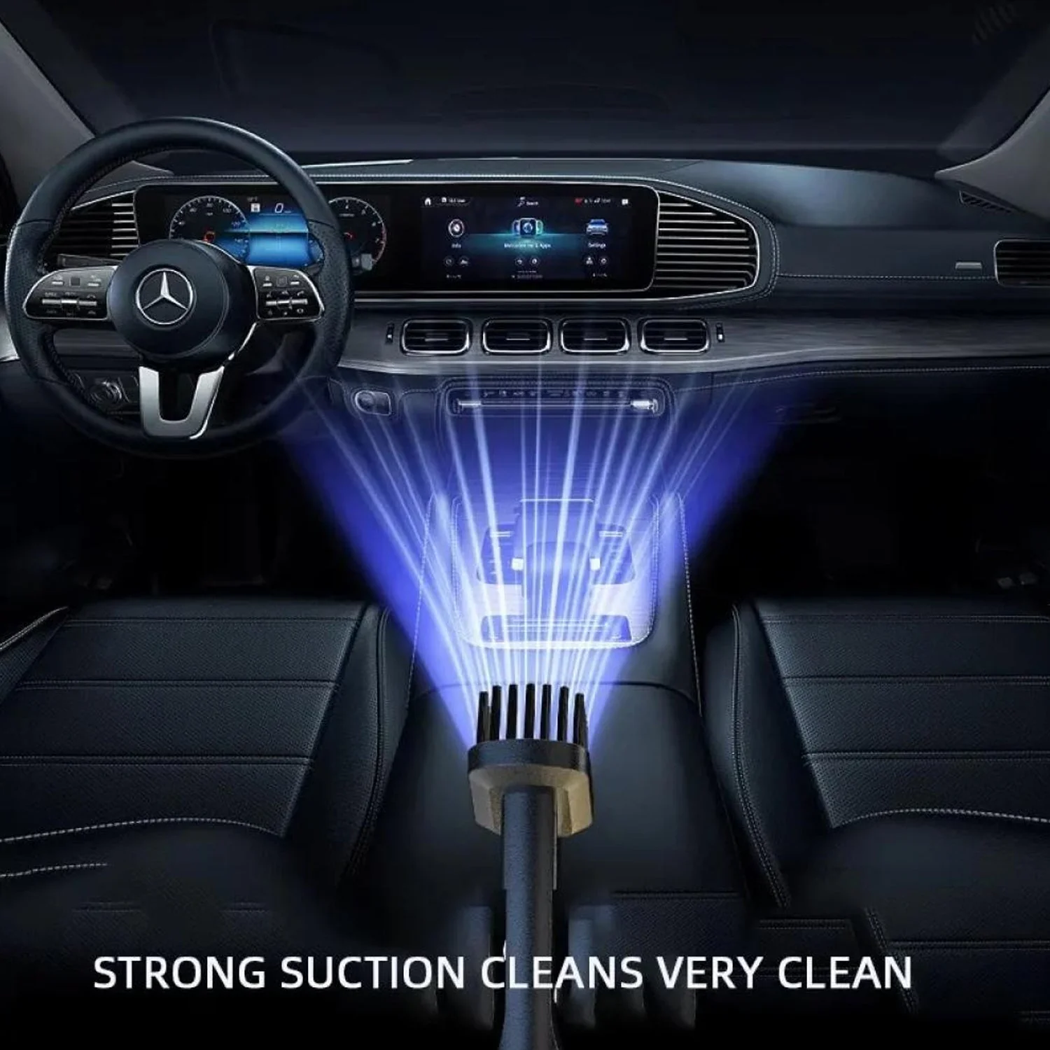 Wireless Handheld Car Vacuum Cleaner, 2 in1 Dust Buster (1 Set) - Image 7