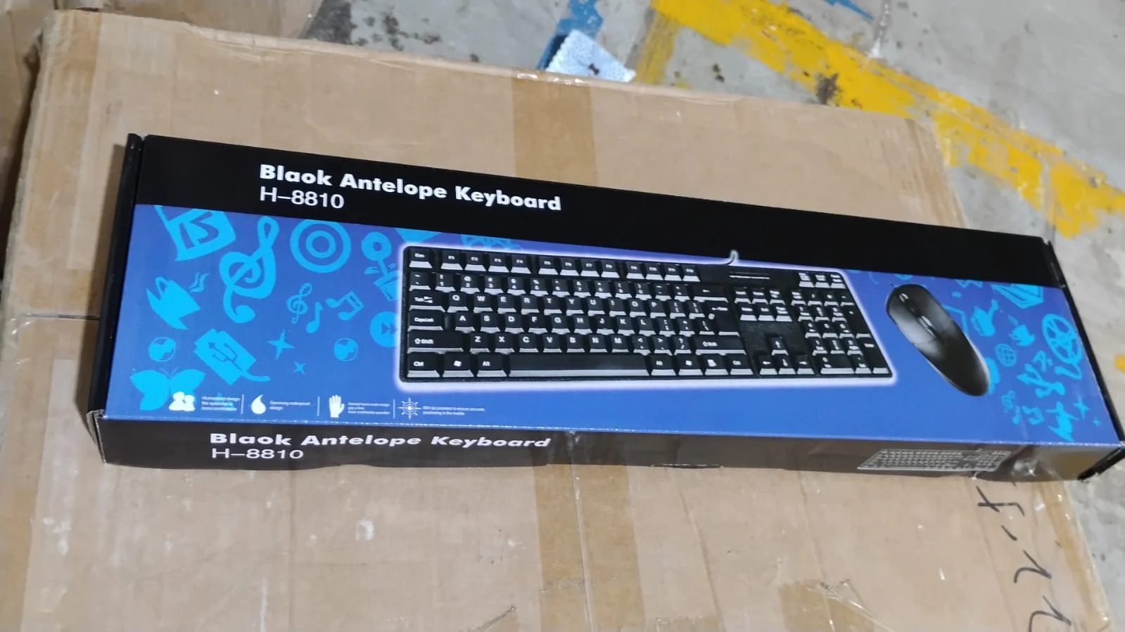 Wired USB Keyboard 107 Keys & Mouse Set (2 Pc Set) - Image 8