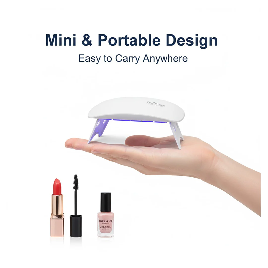 UV LED Lamp Nail Dryer Mini Portable Nail Lamp Professional  (1 Pc) - Image 4