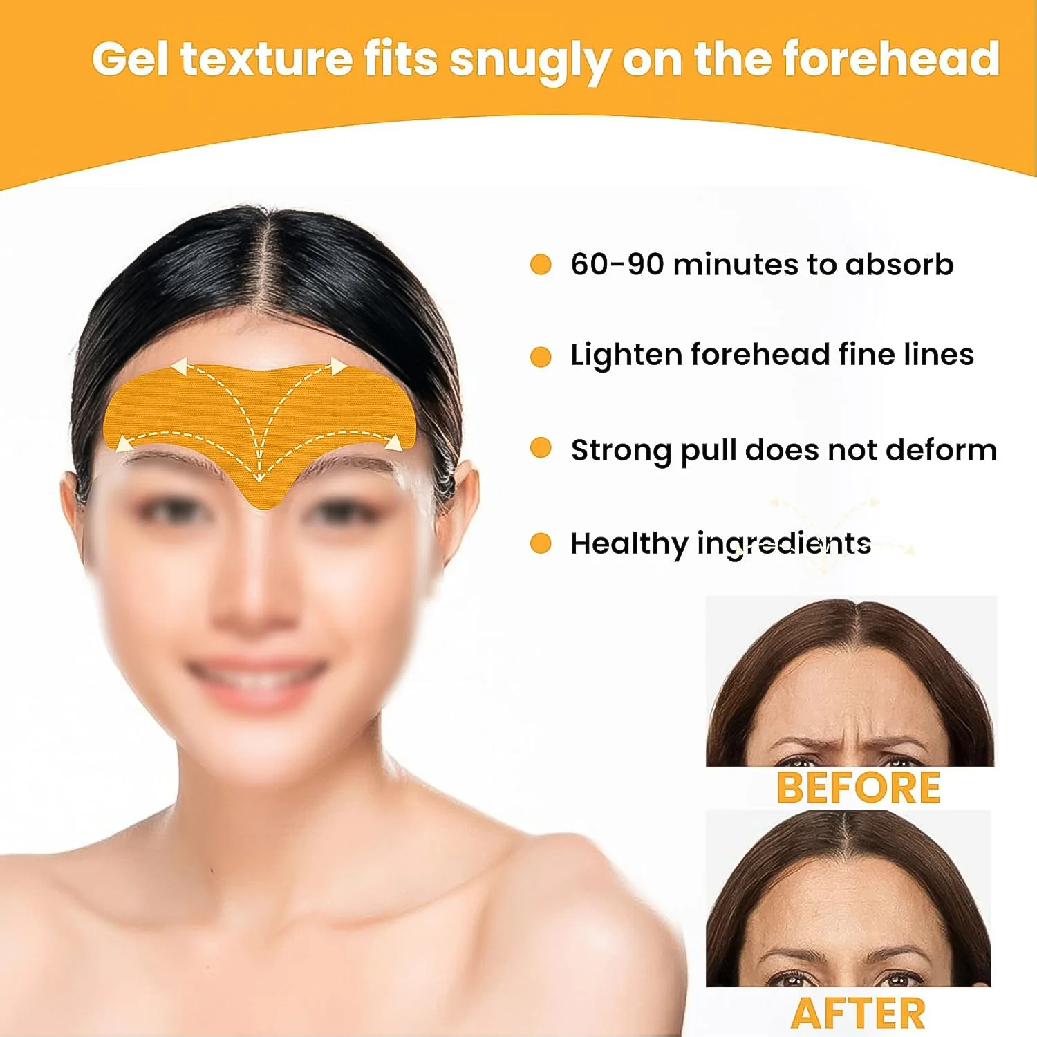 Forehead Wrinkle Patches, Face Wrinkle Patches (10 Pcs Set) - Image 7