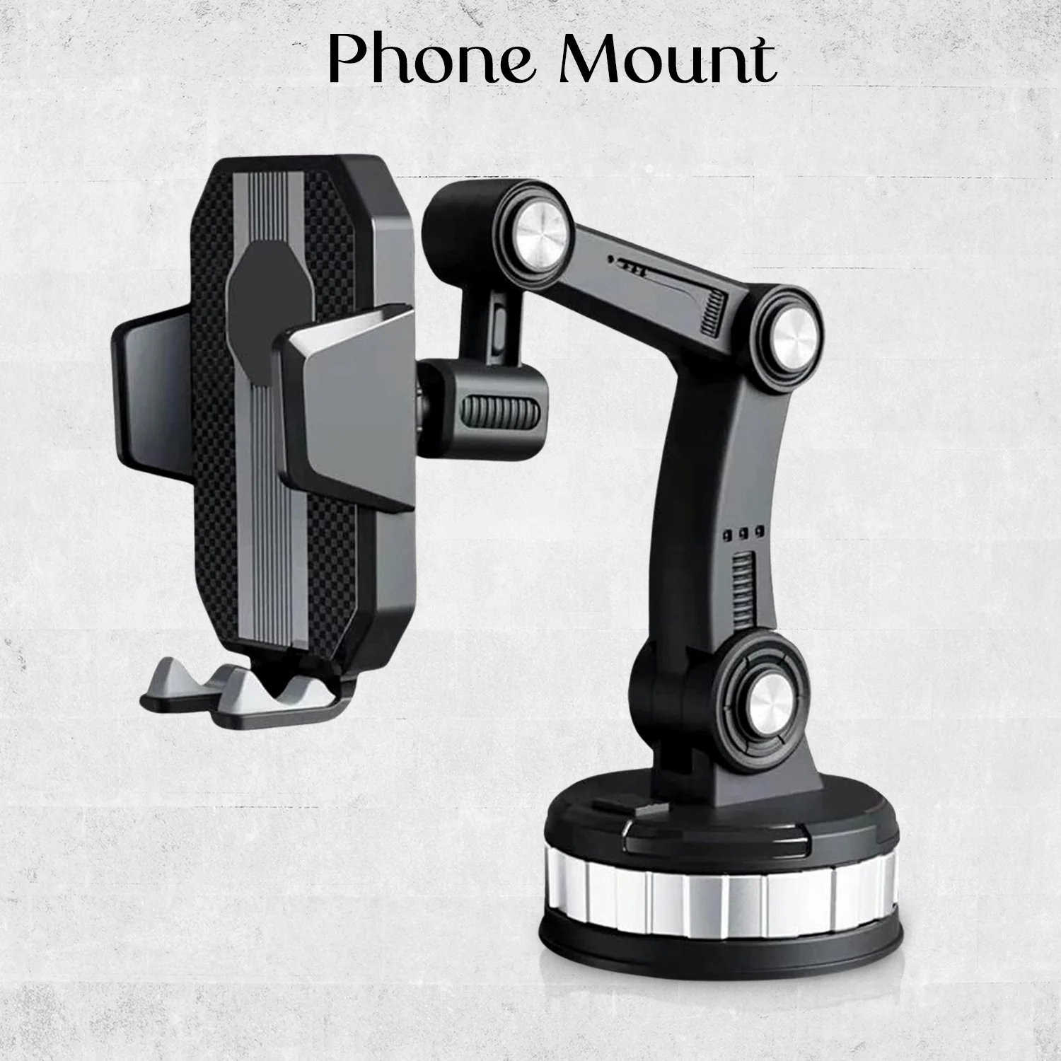 360° Rotation Car Phone Holder Mount (1 Pc) - Image 4