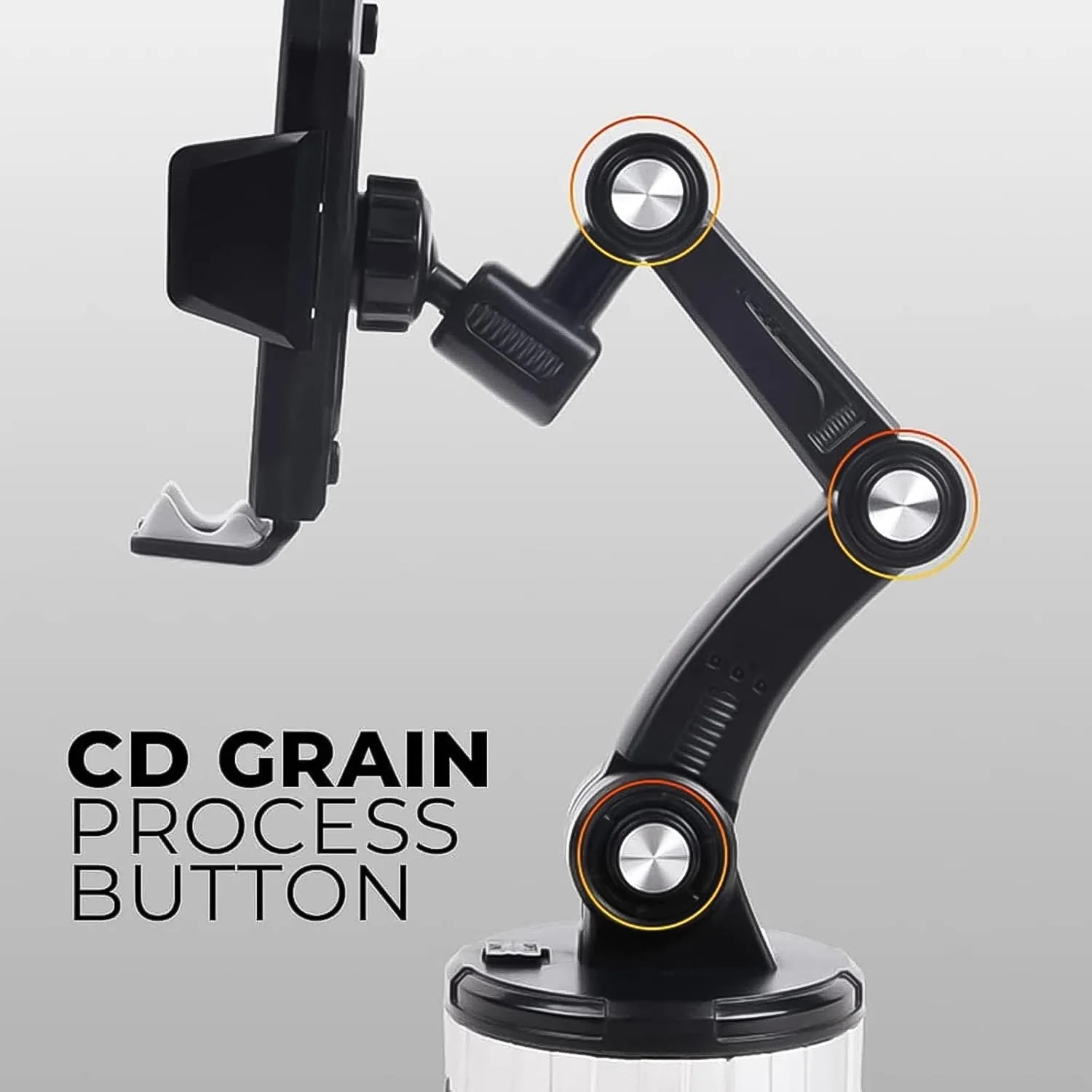 360° Rotation Car Phone Holder Mount (1 Pc) - Image 6