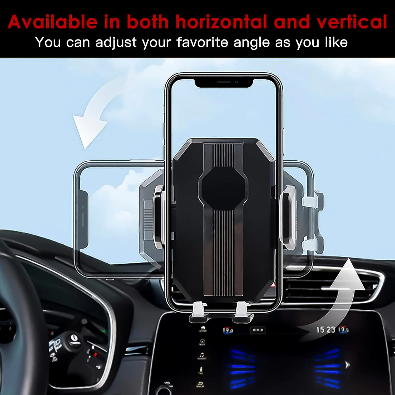 360° Rotation Car Phone Holder Mount (1 Pc) - Image 7