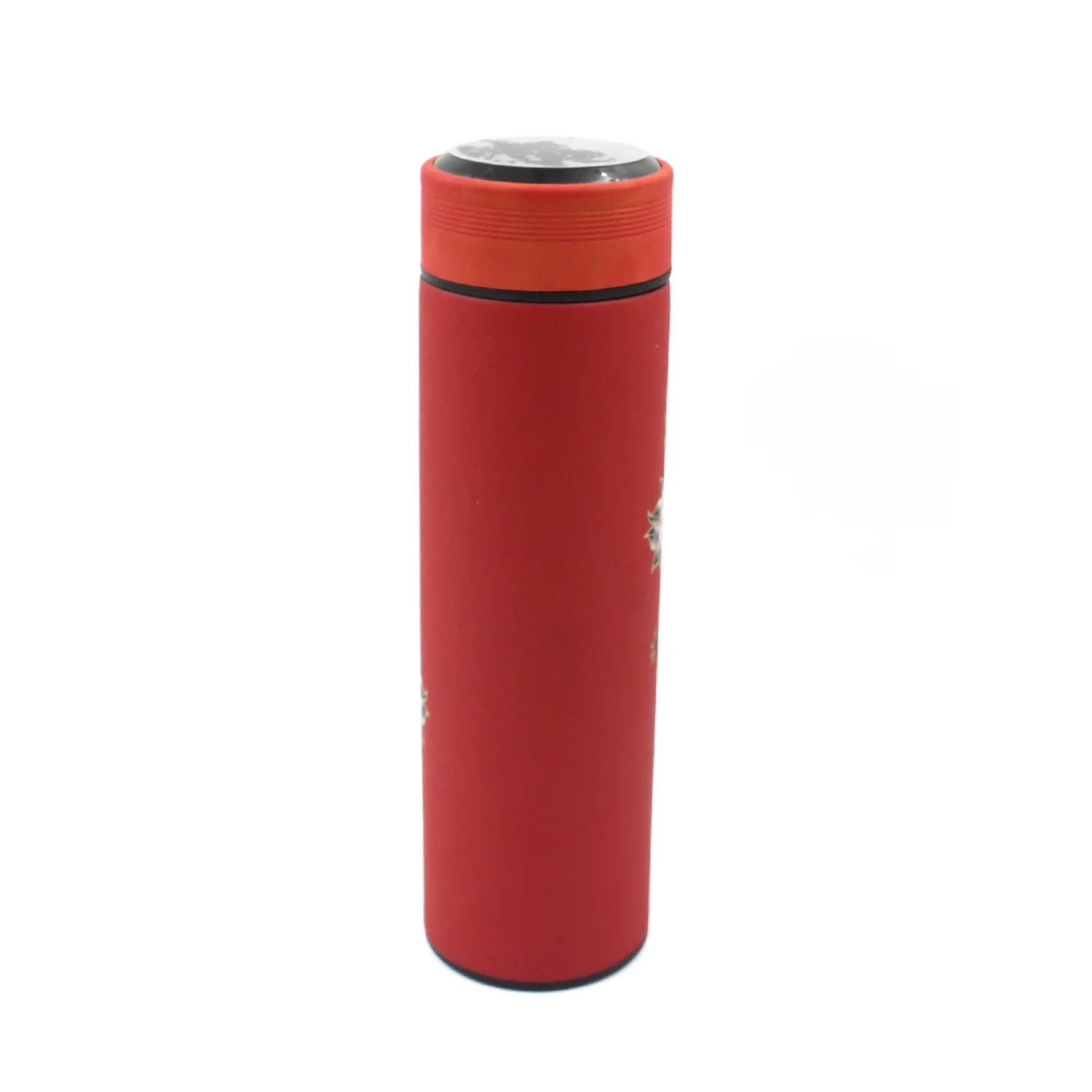 Printed Smart Vacuum Insulated Water Bottle with LED Temperature Display (1 Pc / 500 ML Approx / Multicolor) - Image 5
