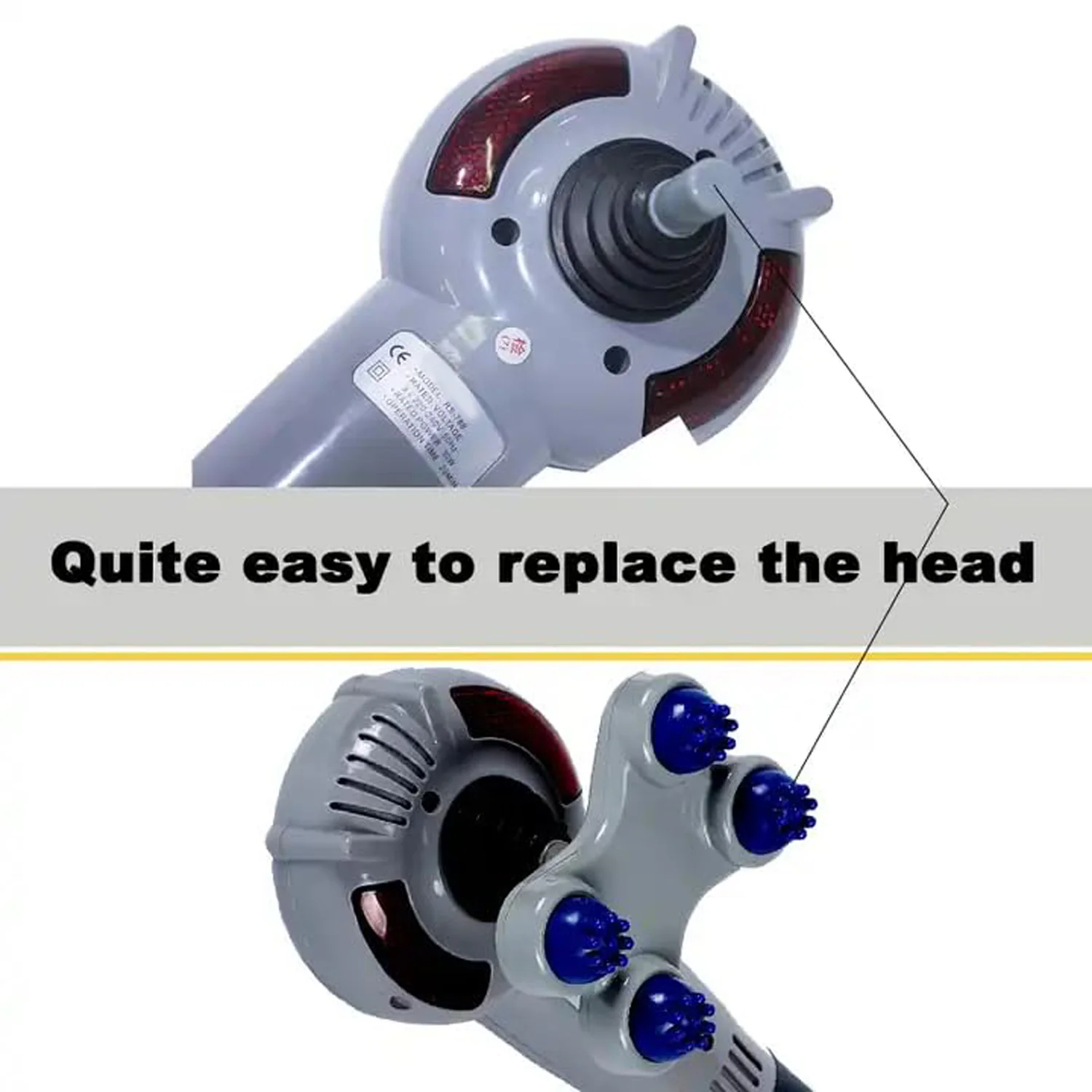 Electric 8 In 1 Full Body Massager, Magic Massager (1 Set) - Image 10