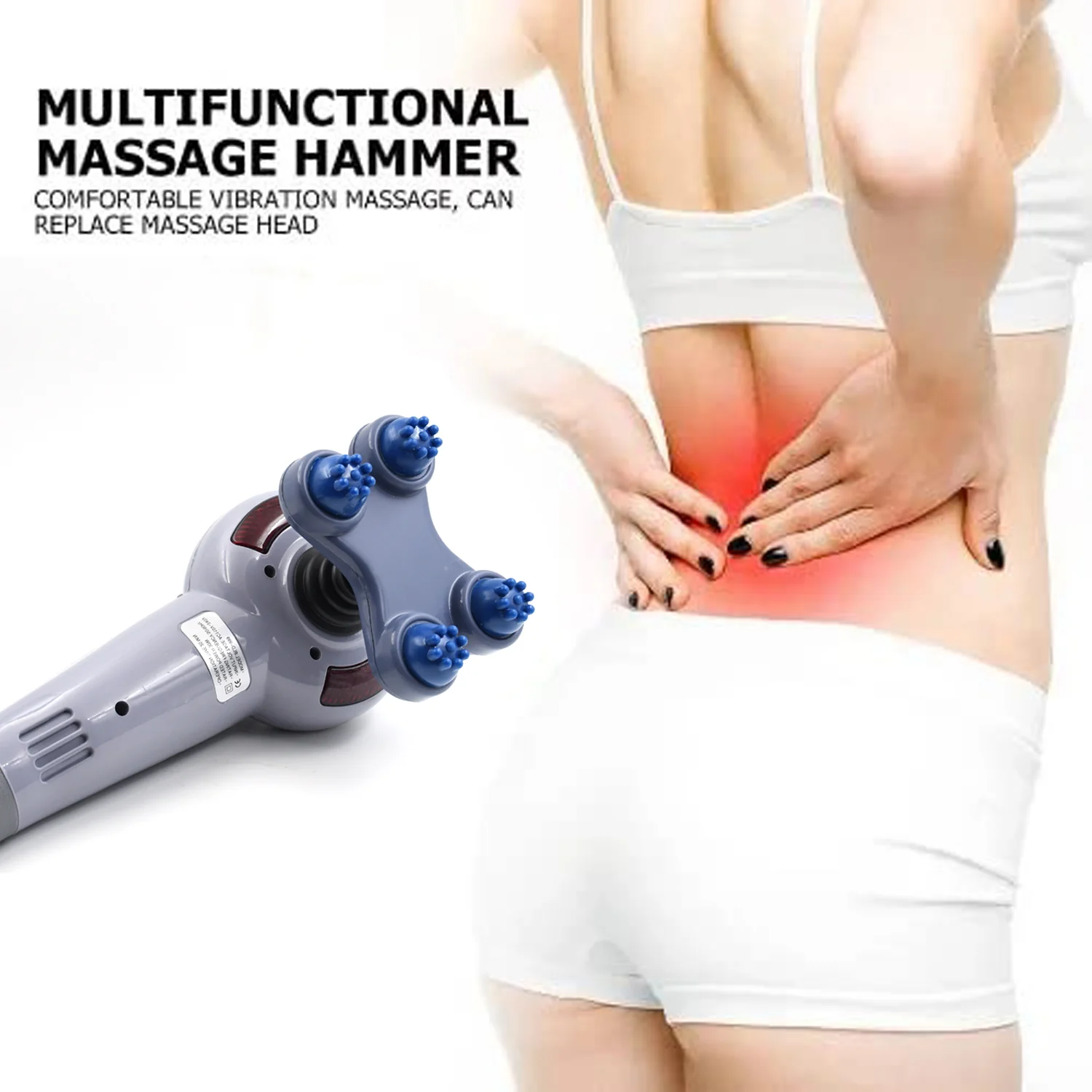 Electric 8 In 1 Full Body Massager, Magic Massager (1 Set) - Image 2