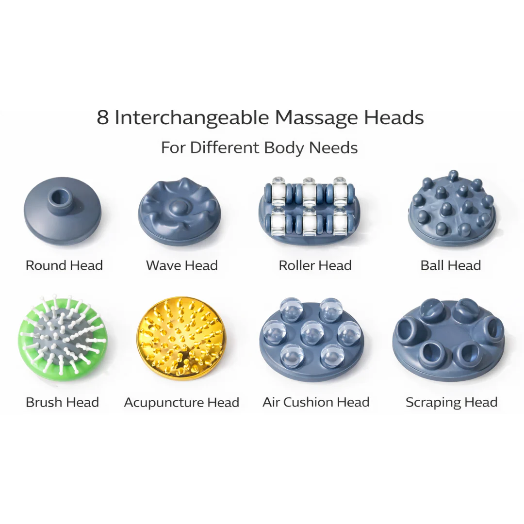 Electric 8 In 1 Full Body Massager, Magic Massager (1 Set) - Image 7