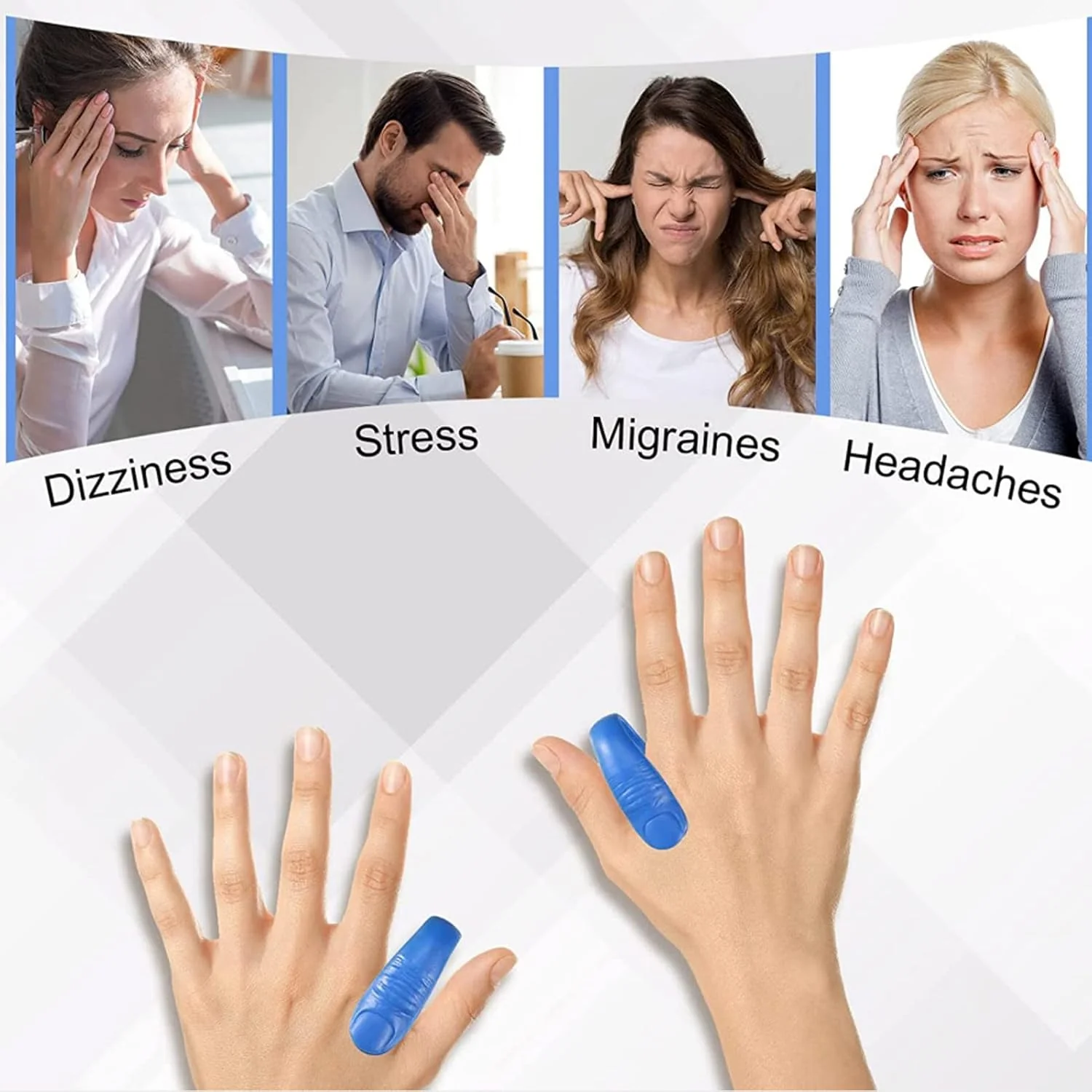 Acupressure Hand Clip Sugar Control Pressure Point Therapy Tool 1 Pc - Image 10
