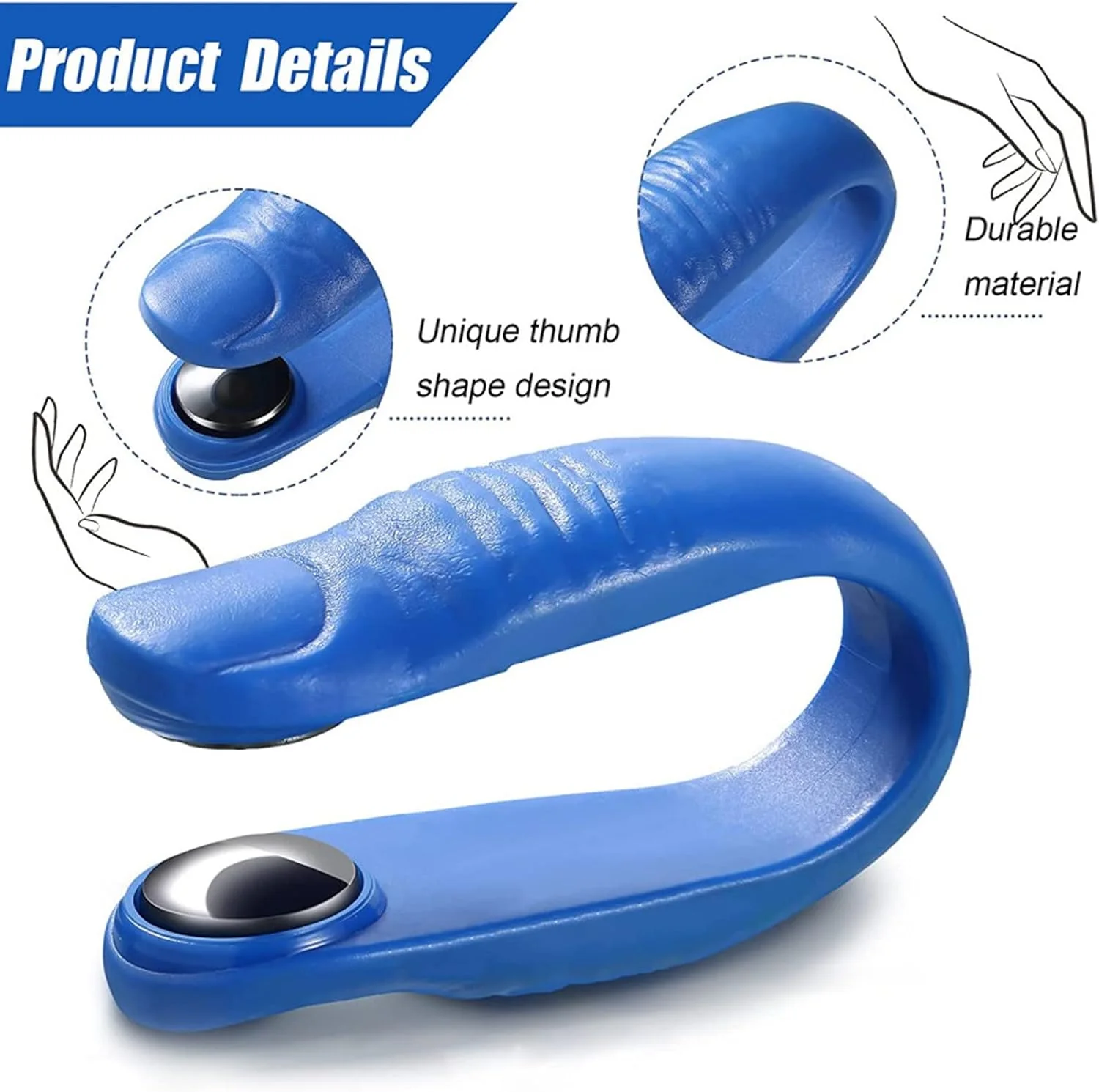 Acupressure Hand Clip Sugar Control Pressure Point Therapy Tool 1 Pc - Image 3