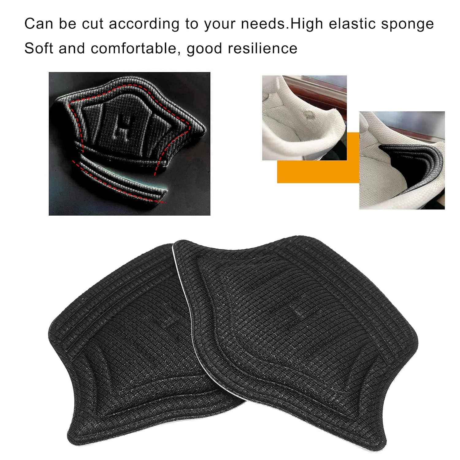 Heel Cushion Pads, Widely Applicable Protective Shoe Insoles (1 Pair) - Image 6