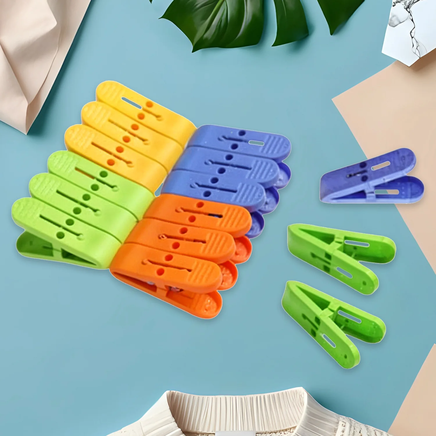 Plastic Cloth Clips for cloth Dying cloth clips (multicolour) - Image 6