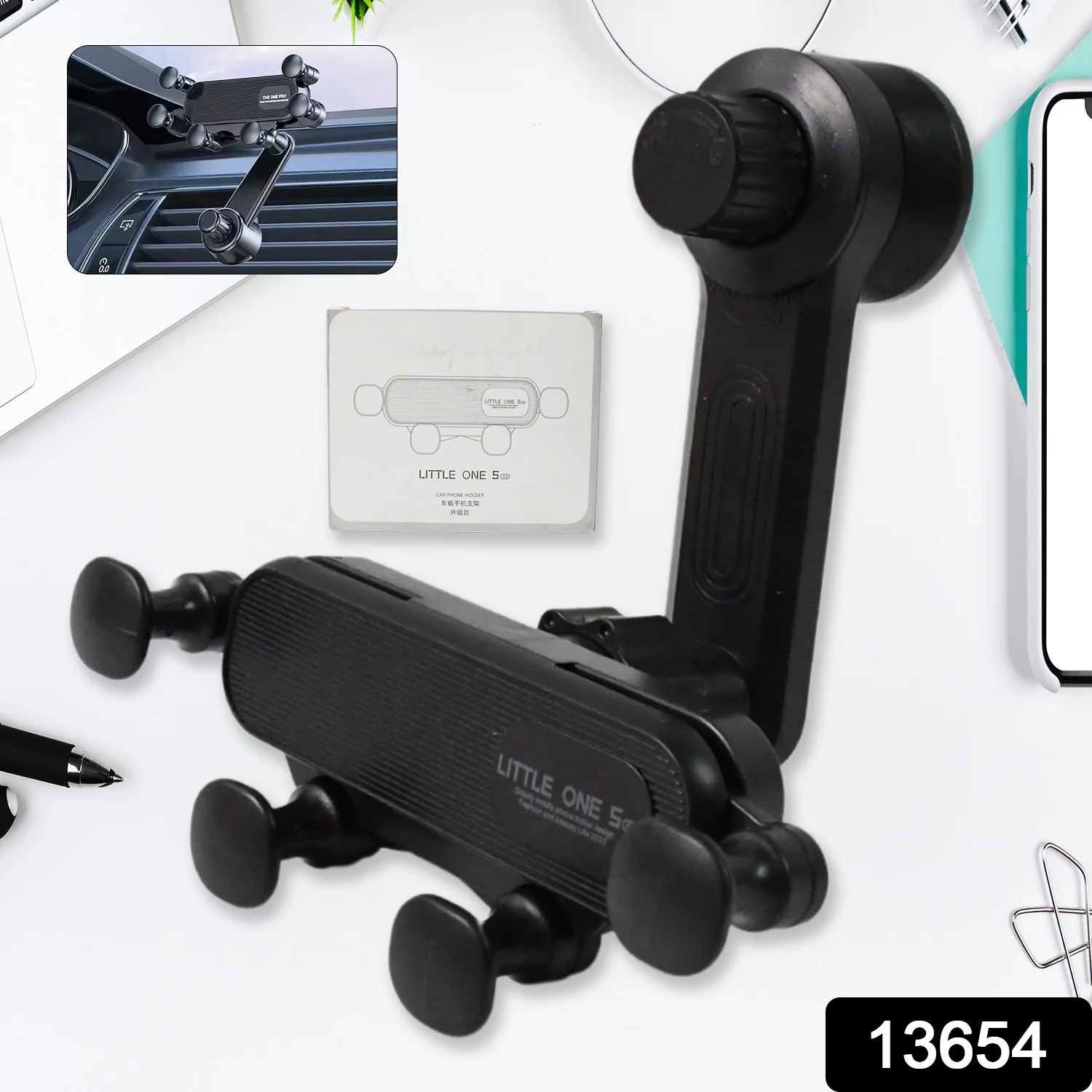 360 Degree Car Mobile phones in car holder (1 Pc) - Image 2