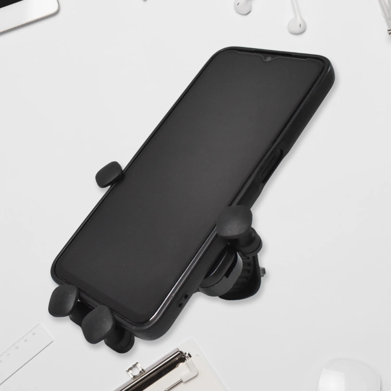 Car Mobile phone in car holder (1 Pc) - Image 6