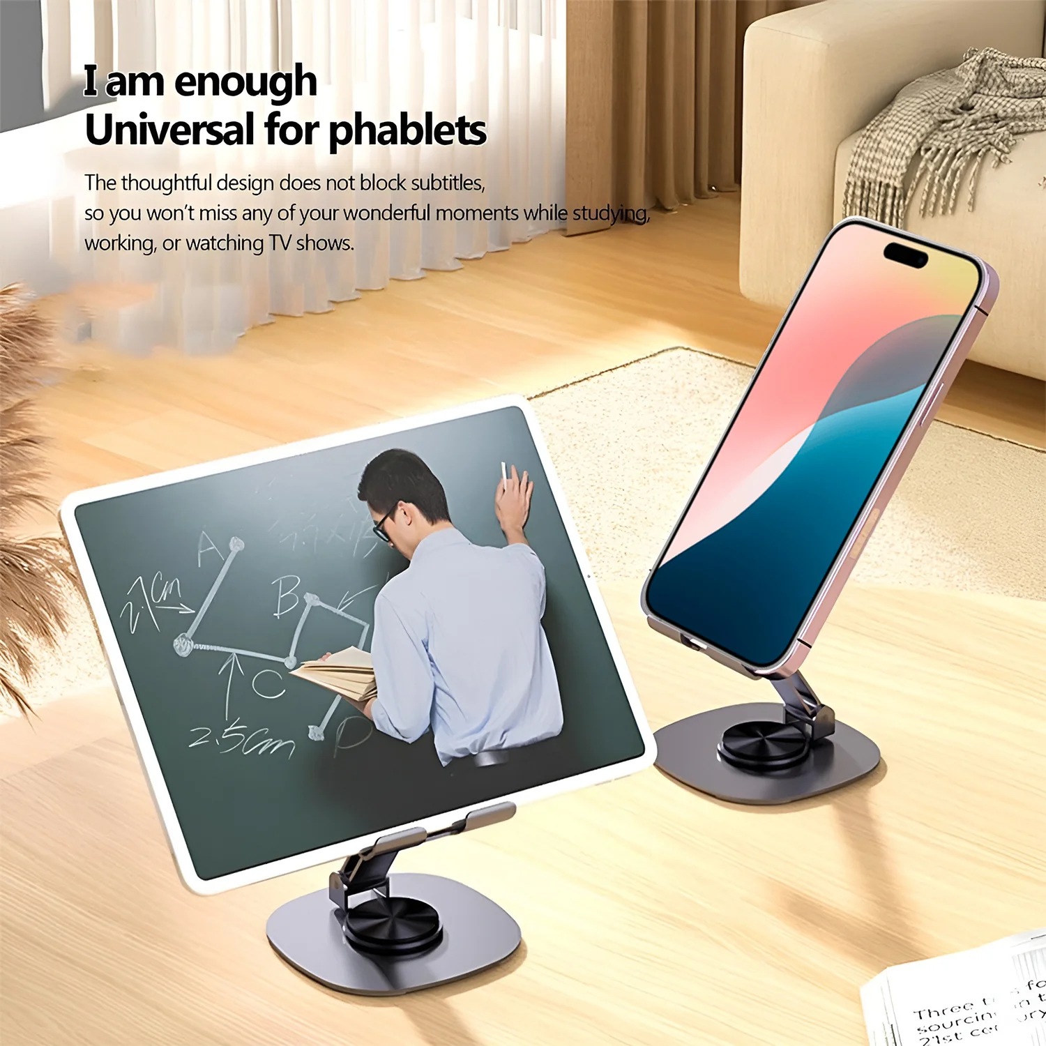 Mobile Stand Foldable & 360° Rotatable Mobile Stand (1 Pc) - Image 6