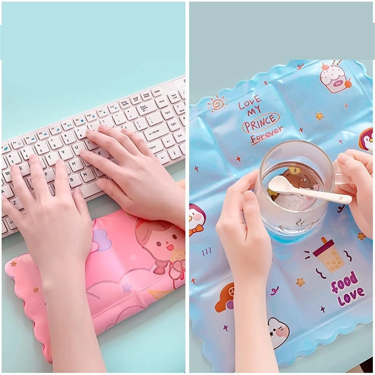 Ice Pad Cartoon Cute Summer Gel Cooling Office Cushion (35×35 CM / 1 Pc) - Image 4