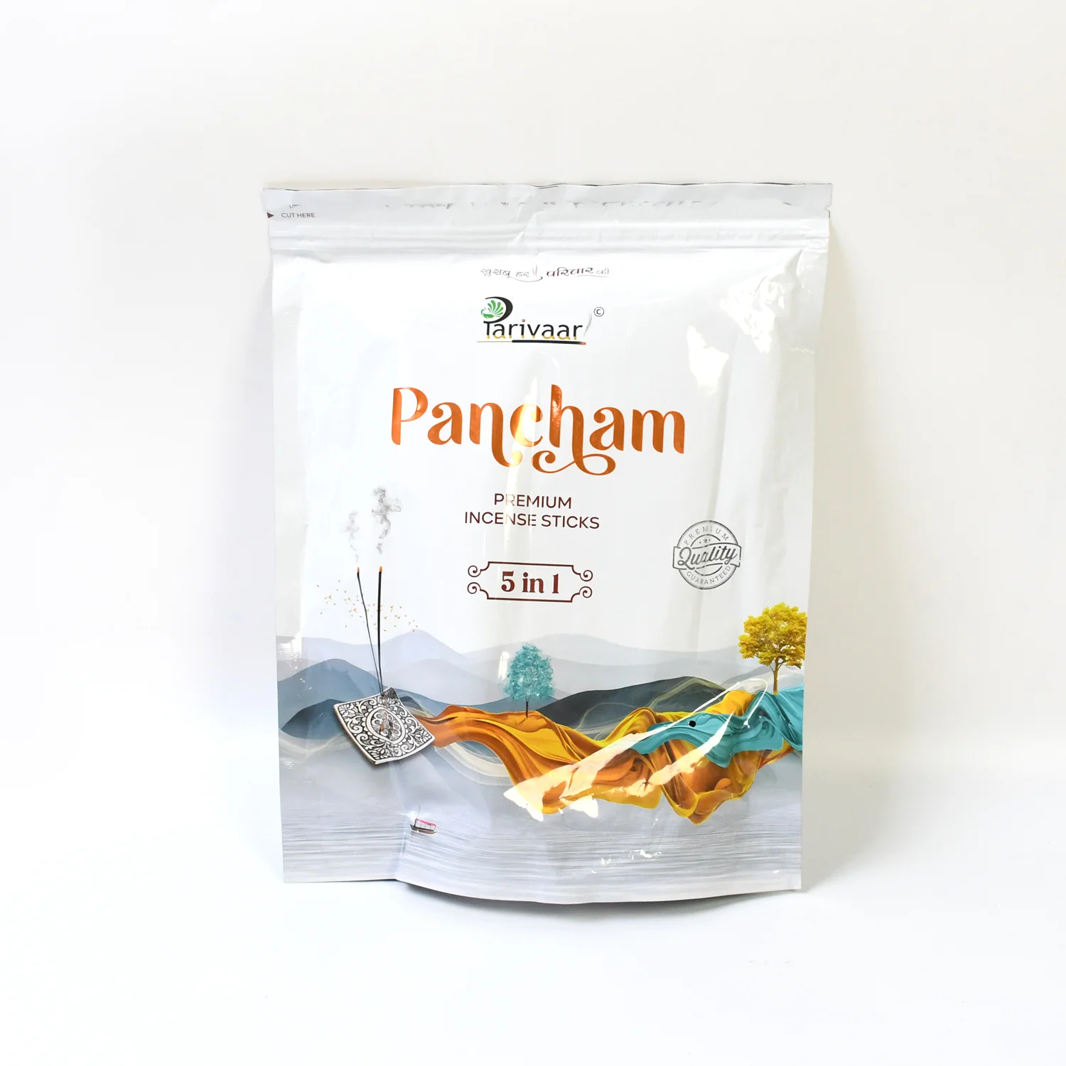 5in1 Pancham Premium Agarbatti / Incense Sticks (450 GM) - Image 4