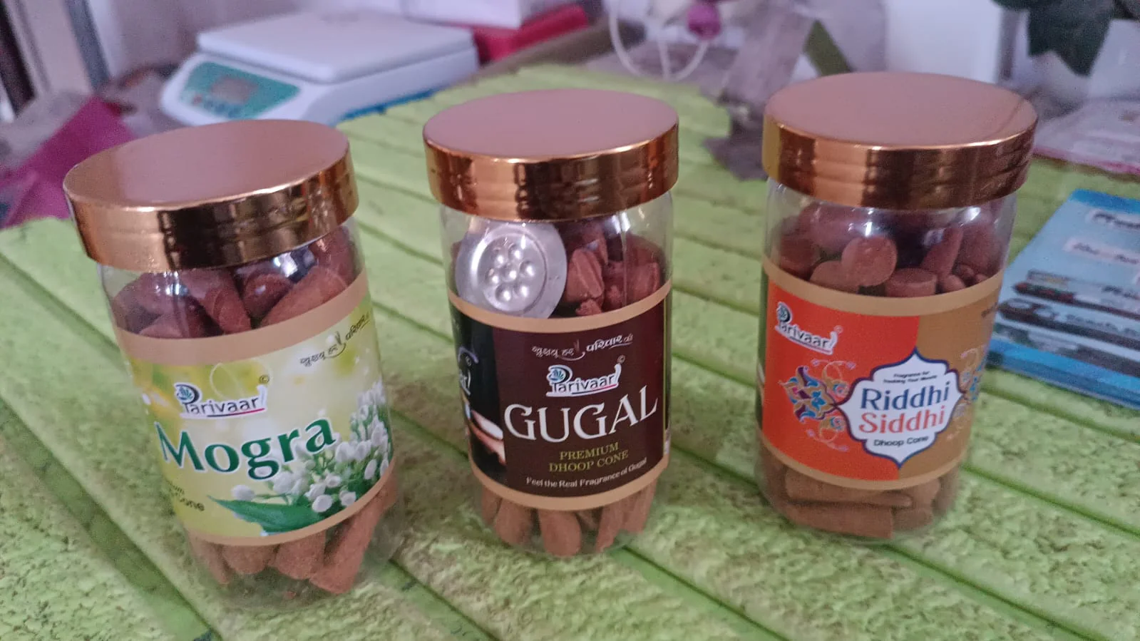 Mix Flavour Dhoop Cones, Premium Dhoop (120 GM/ Mix/ 1pc) - Image 7