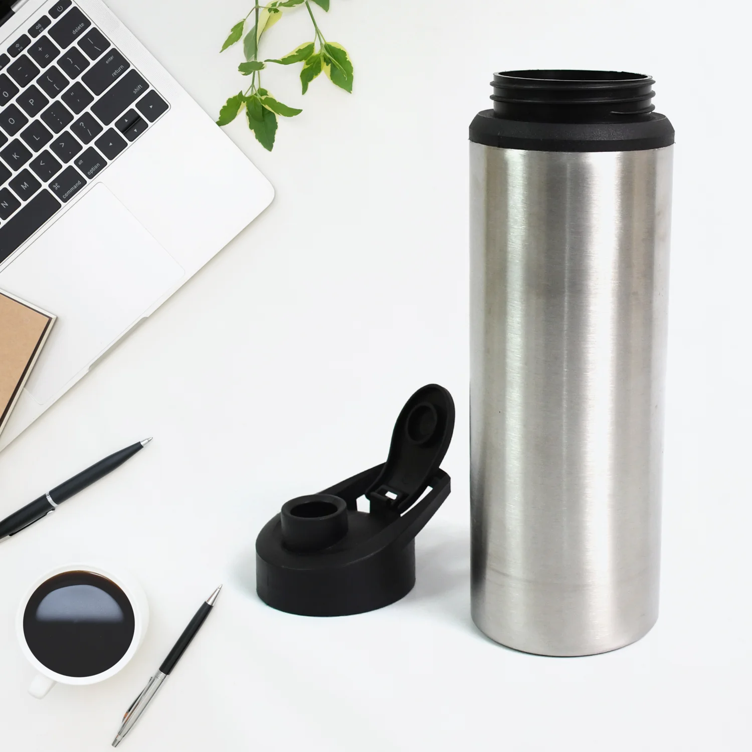 Steel Water Bottle | Sipper Bottle | Fridge Water Bottle Set of 1 (600 ML Approx) - Image 3