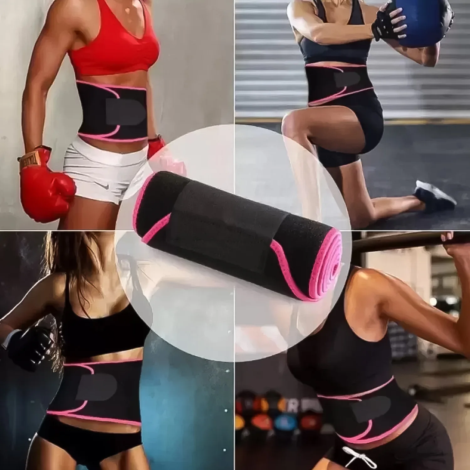 Smart Hula Hoops With Waist Support Belt (2 Pcs Set) - Image 3