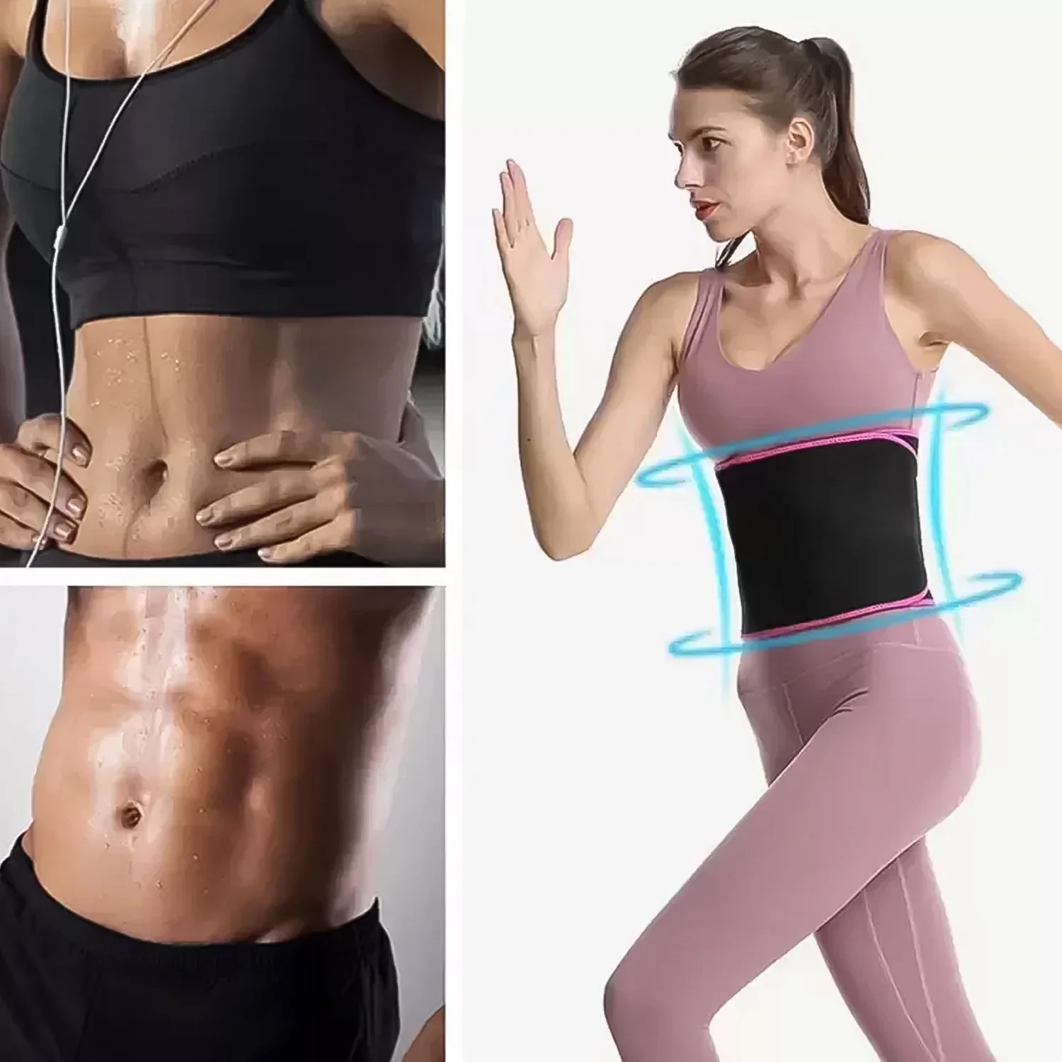 Smart Hula Hoops With Waist Support Belt (2 Pcs Set) - Image 4