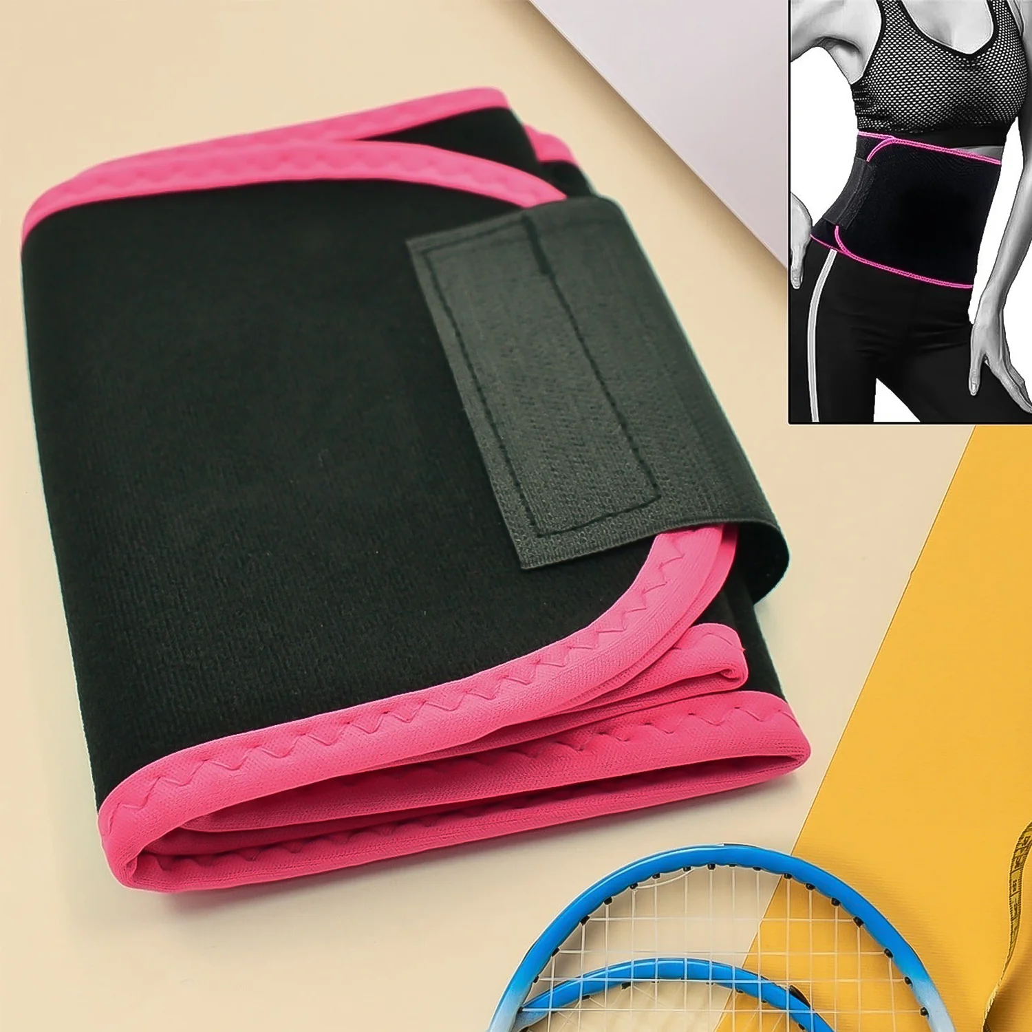 Waist Support Belt Neoprene Ab Belt Trainer (1 Pc) - Image 4