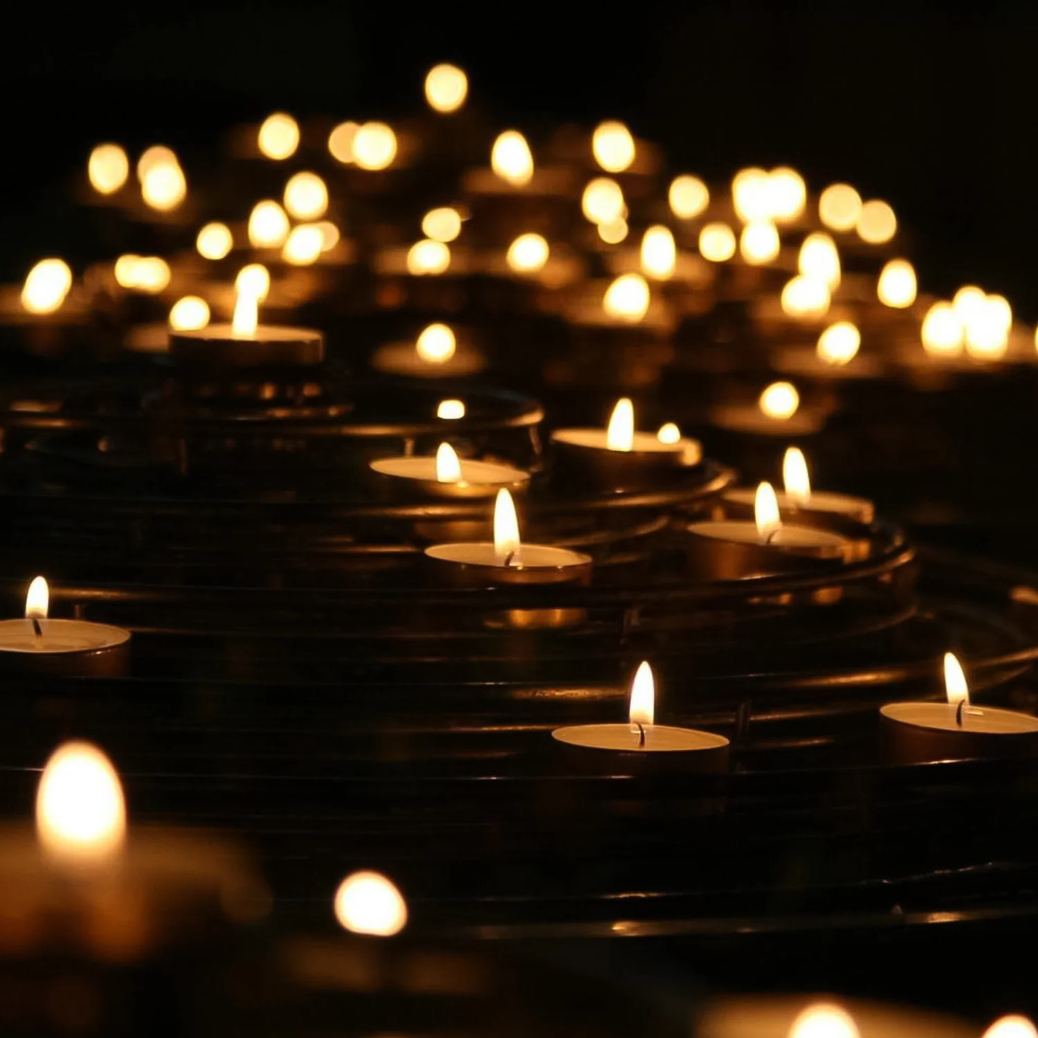 Tealight Candles Set, Smokeless Candles, Diwali (50 Pcs set) - Image 4