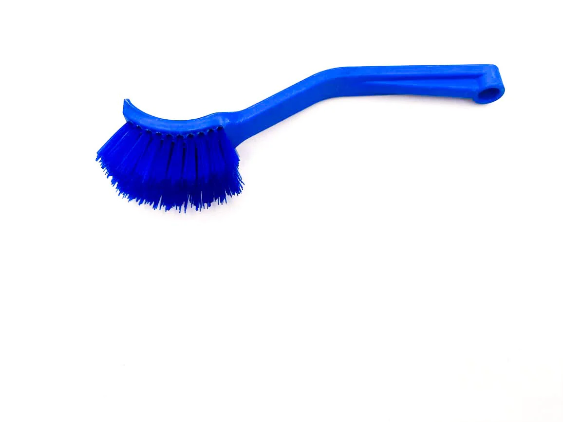 Plastic Wash Basin / Toilet Seat Cleaning Brush (Multicolour) - Image 8