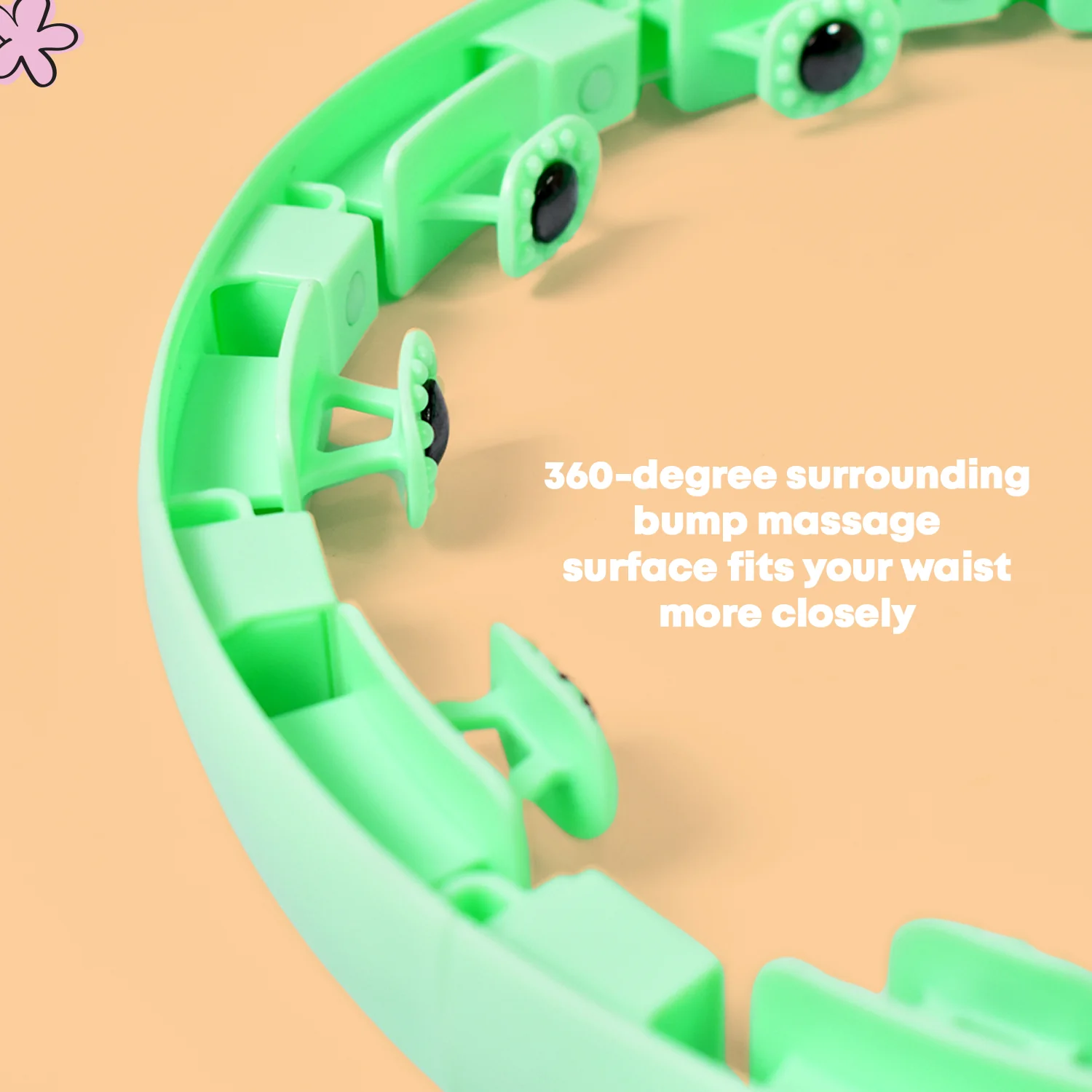 Smart Hula Hoops with Spinning Ball and Intelligent Counter (1 Pc) - Image 4