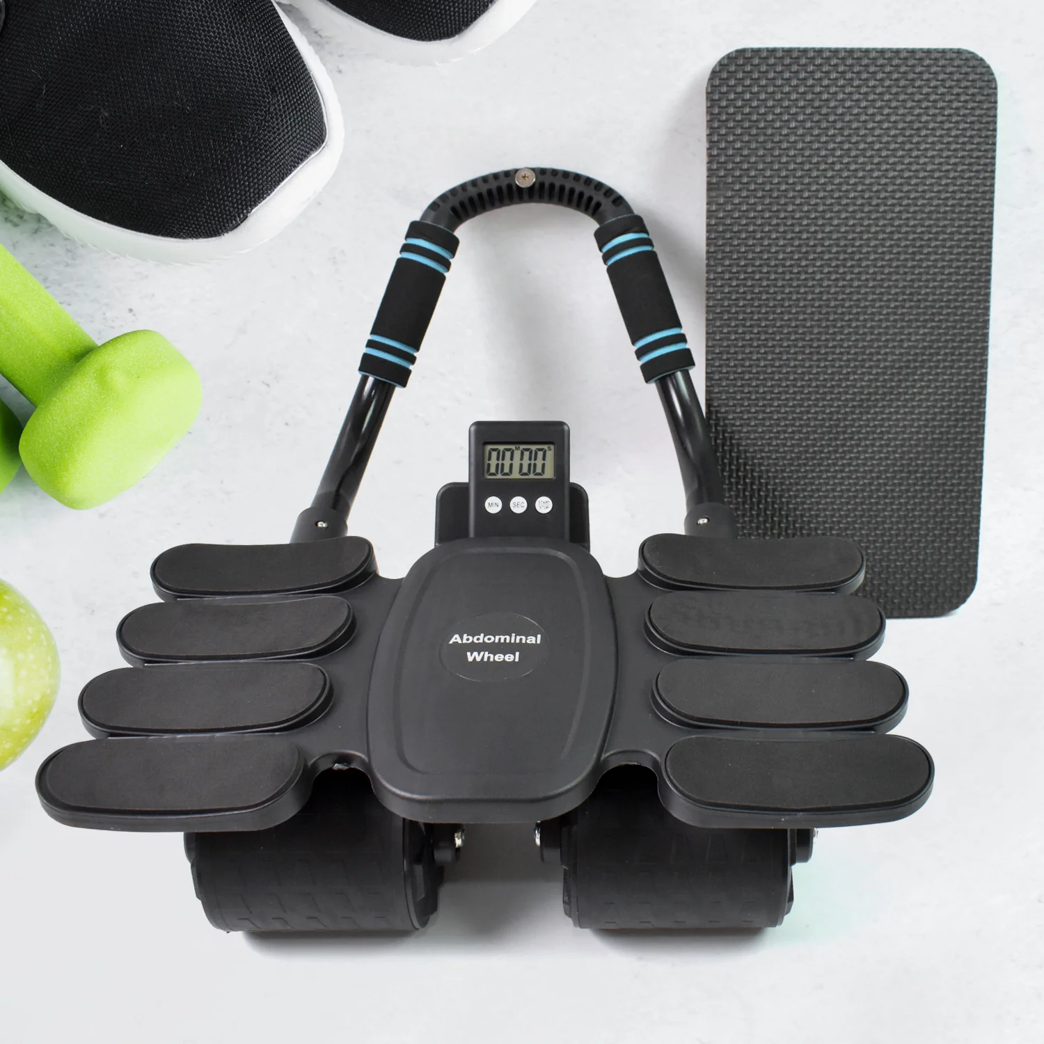 Automatic Rebound Abdominal Wheel with 8 Elbow Supports (1 Pc) - Image 4