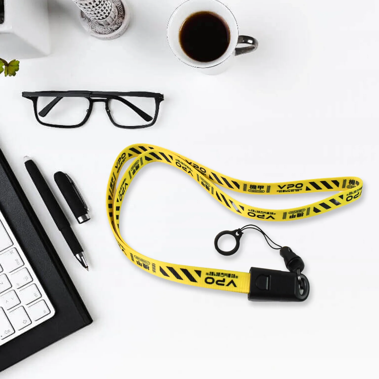 2 in 1 Lanyard Strap USB Charging Cable (1 Pc) - Image 4