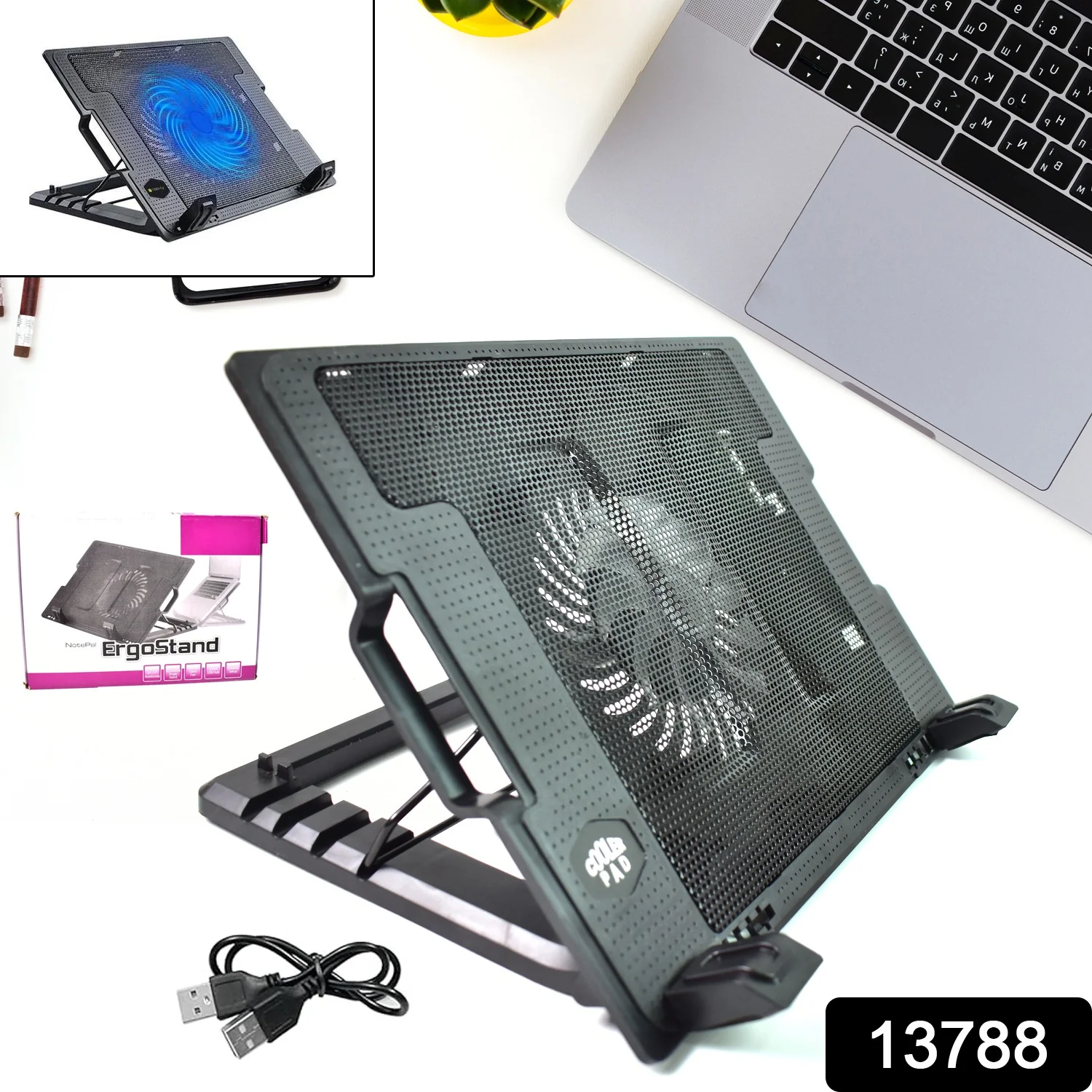 Laptop Fan Cooling Pad, Laptop Cooling Pad (1 Pc) - Image 2