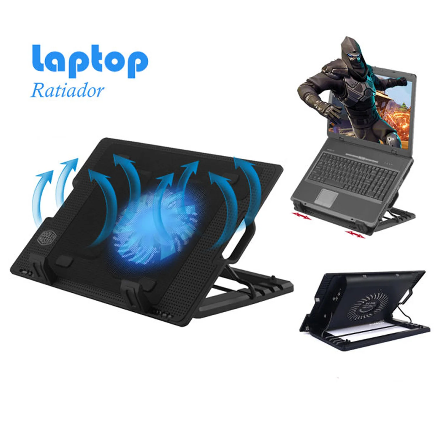 Laptop Fan Cooling Pad, Laptop Cooling Pad (1 Pc) - Image 3