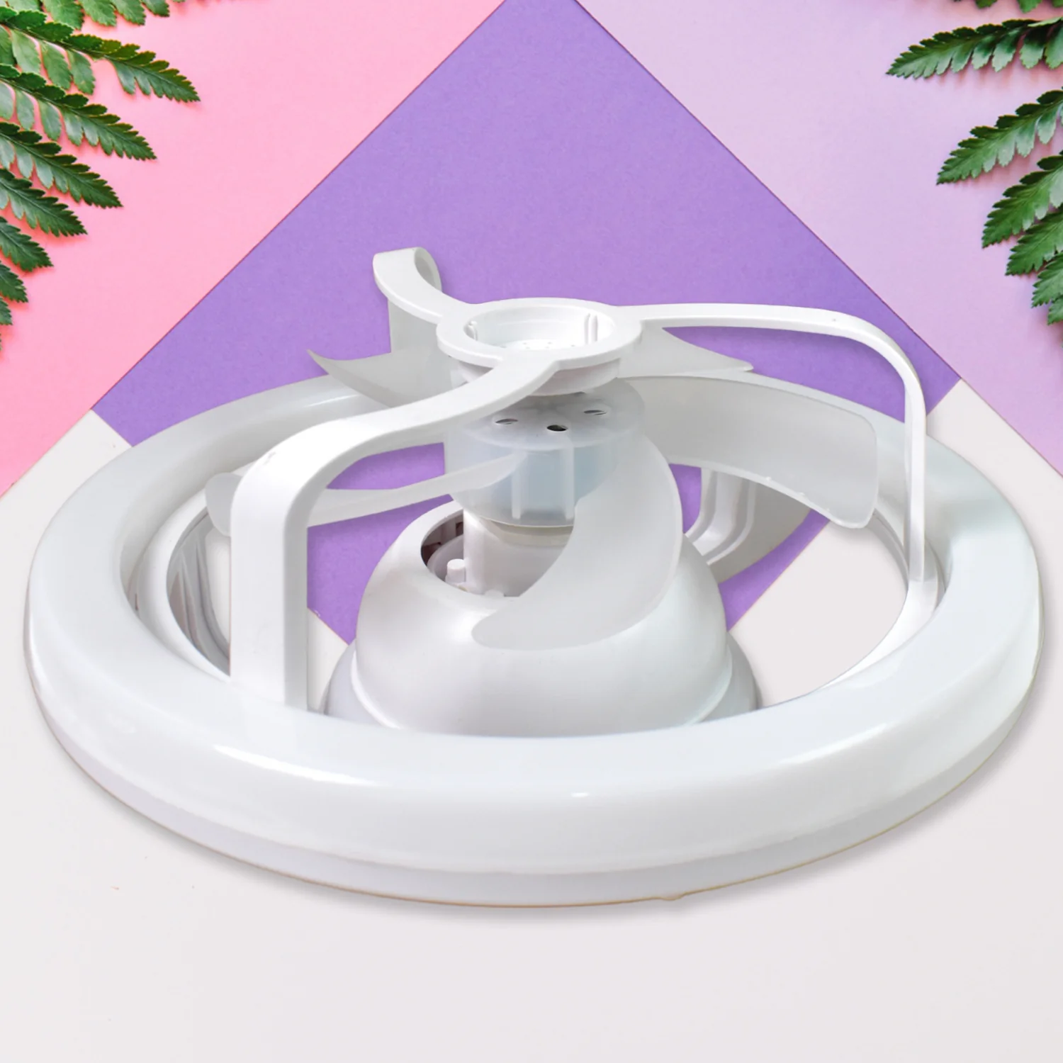 360° Rotation Ceiling Fan Light Smart Fan with Remote Control (1 Pc) - Image 3