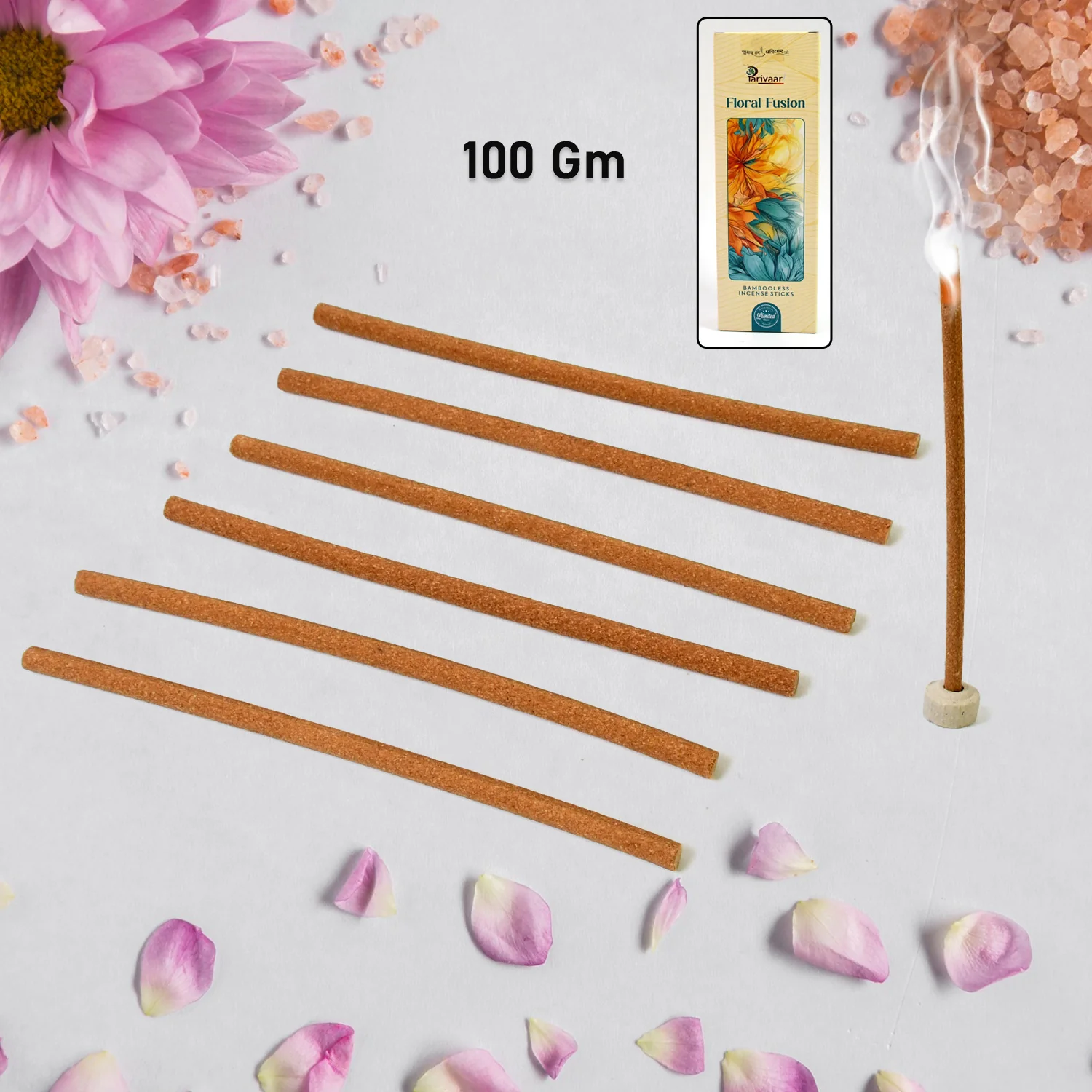 Premium Incense Sticks / Agarbatti (100 Gm / With Stand For Stick/ Mix Flavour) - Image 4
